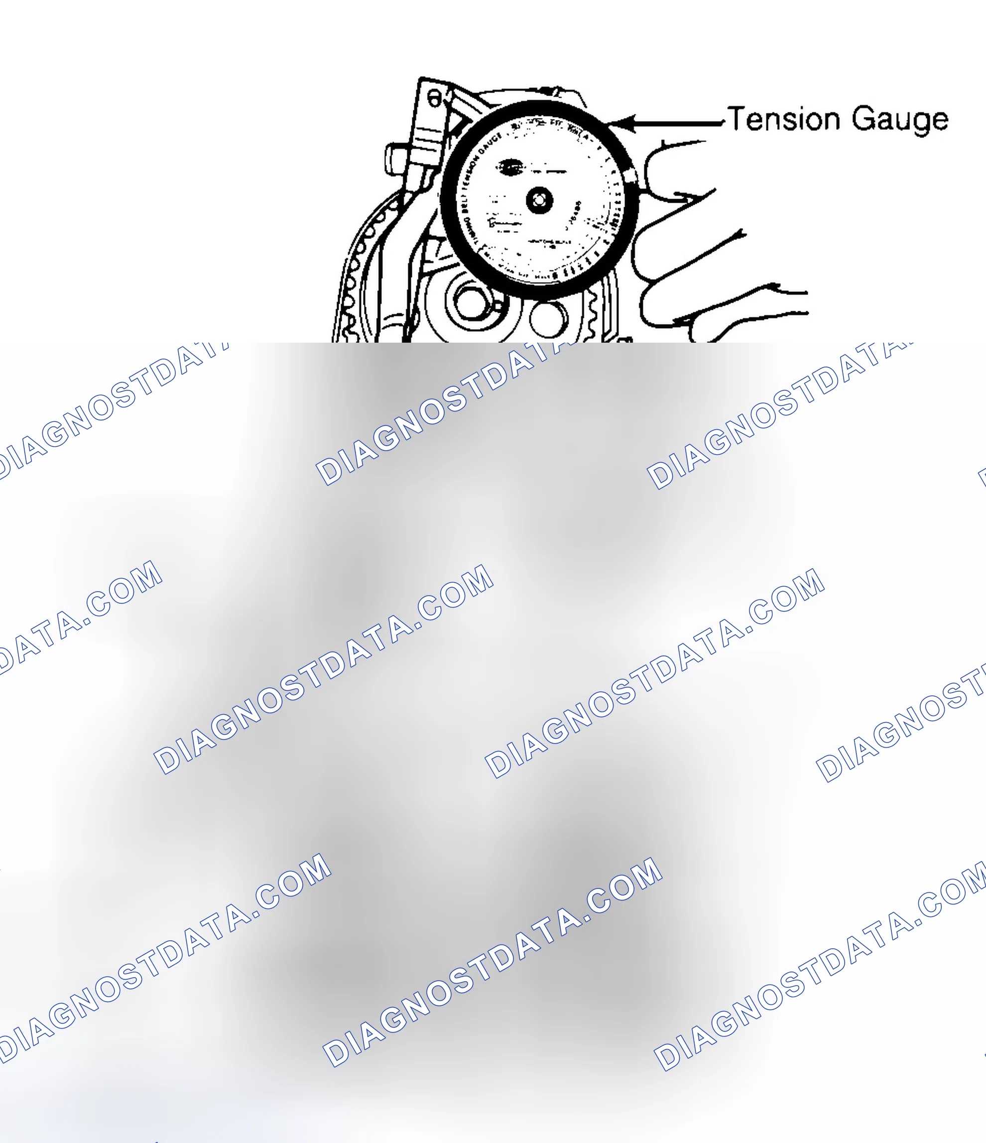 Scheme 3: Adjusting Typical Timing Belt Tension