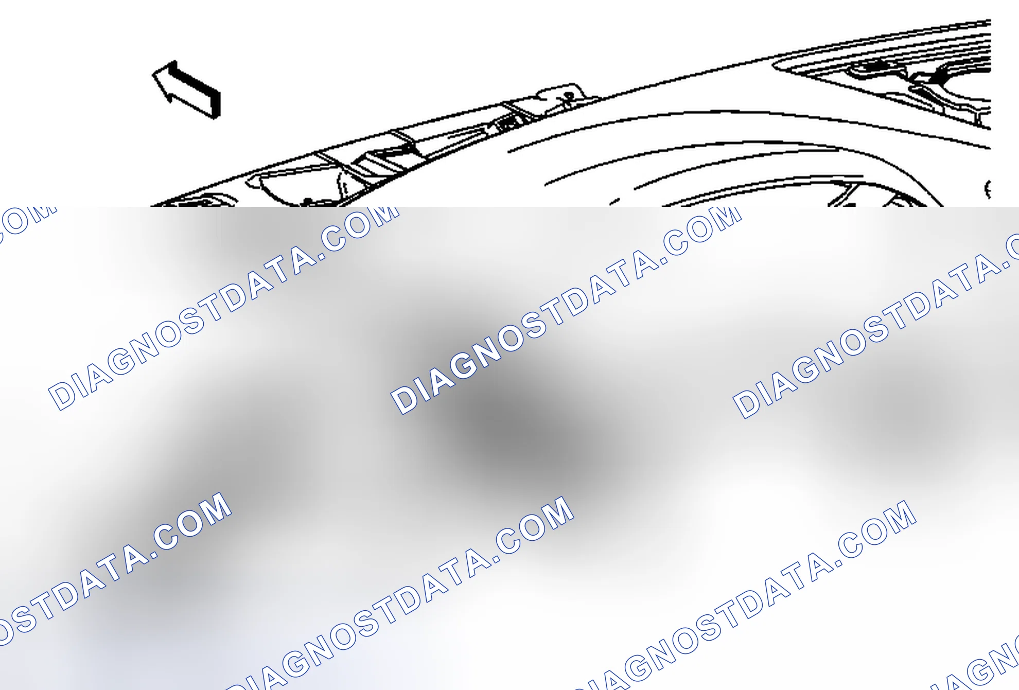 Scheme 33: Side Window Defogger Outlet Grille Replacement - Left Side (Traverse)