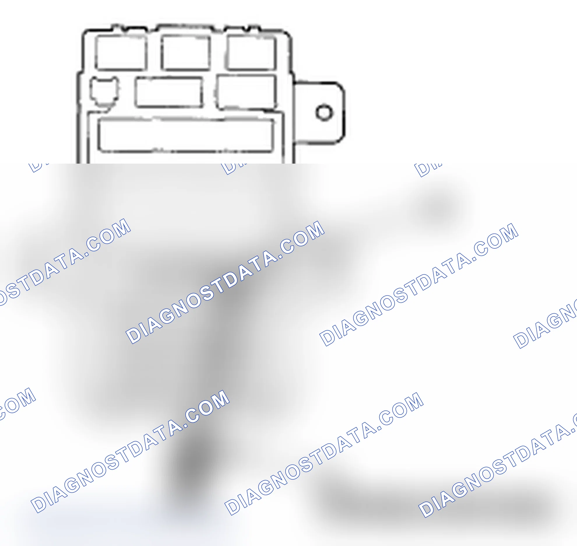 Scheme 7: Troubleshooting - B-CAN System Diagnosis Test Mode 1 and Test Mode 2 (without the HDS)