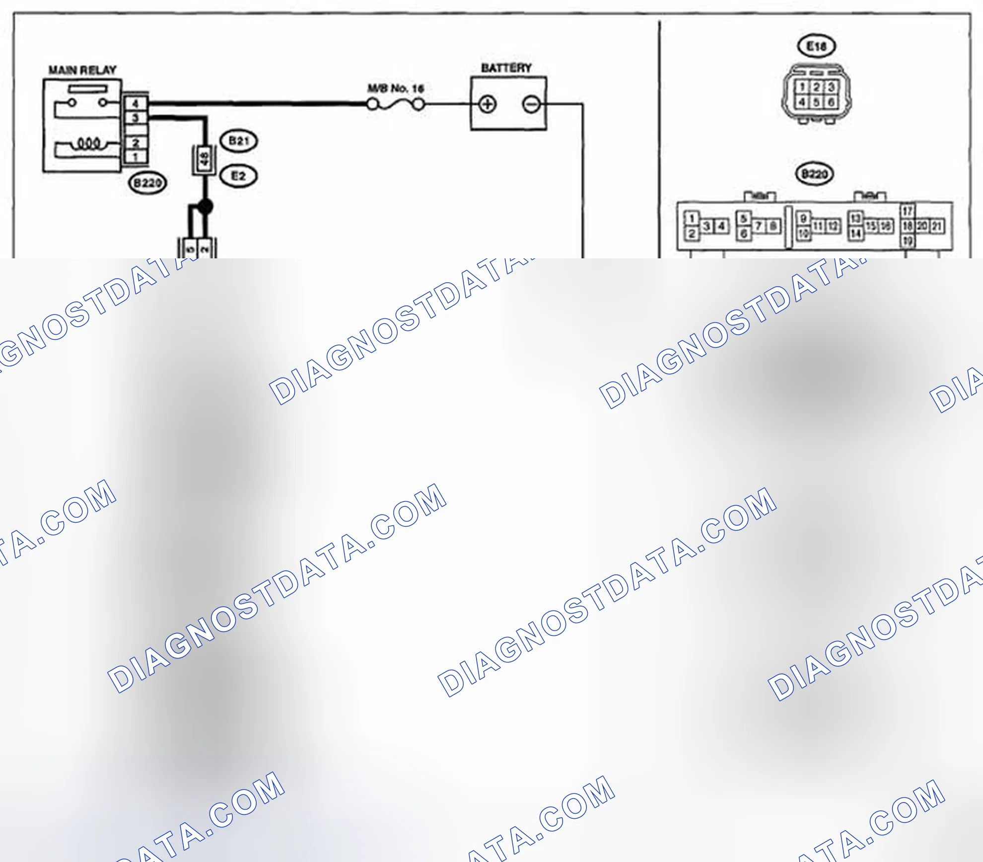 Scheme 18: WIRING DIAGRAM