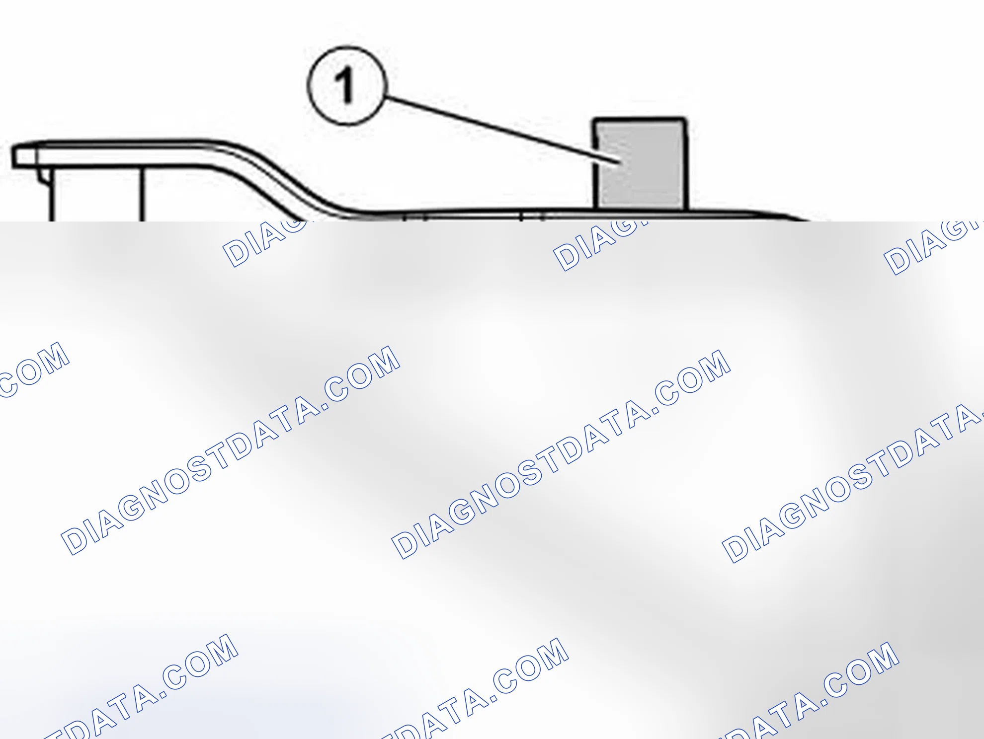 Scheme 927: Applies to five cylinder cars with a stay for the turbo unit from model year 2005- (XC70 CH 173000-,