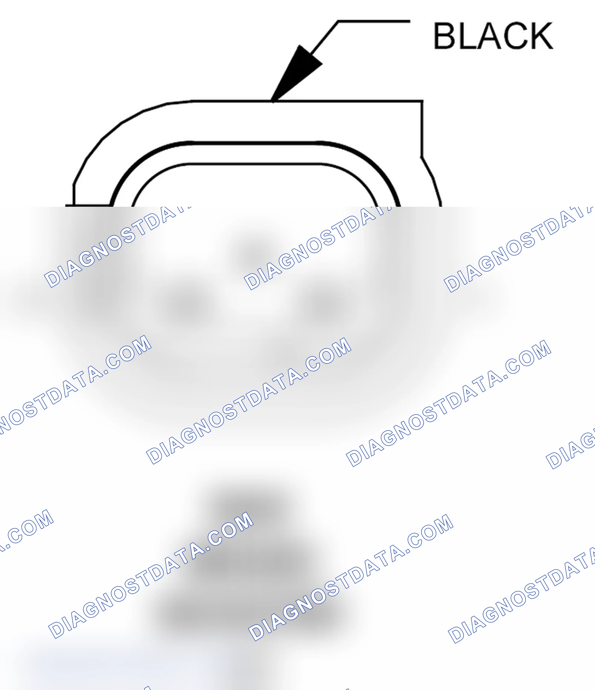 Scheme 54: Base Brake Booster Connector End View (C1)