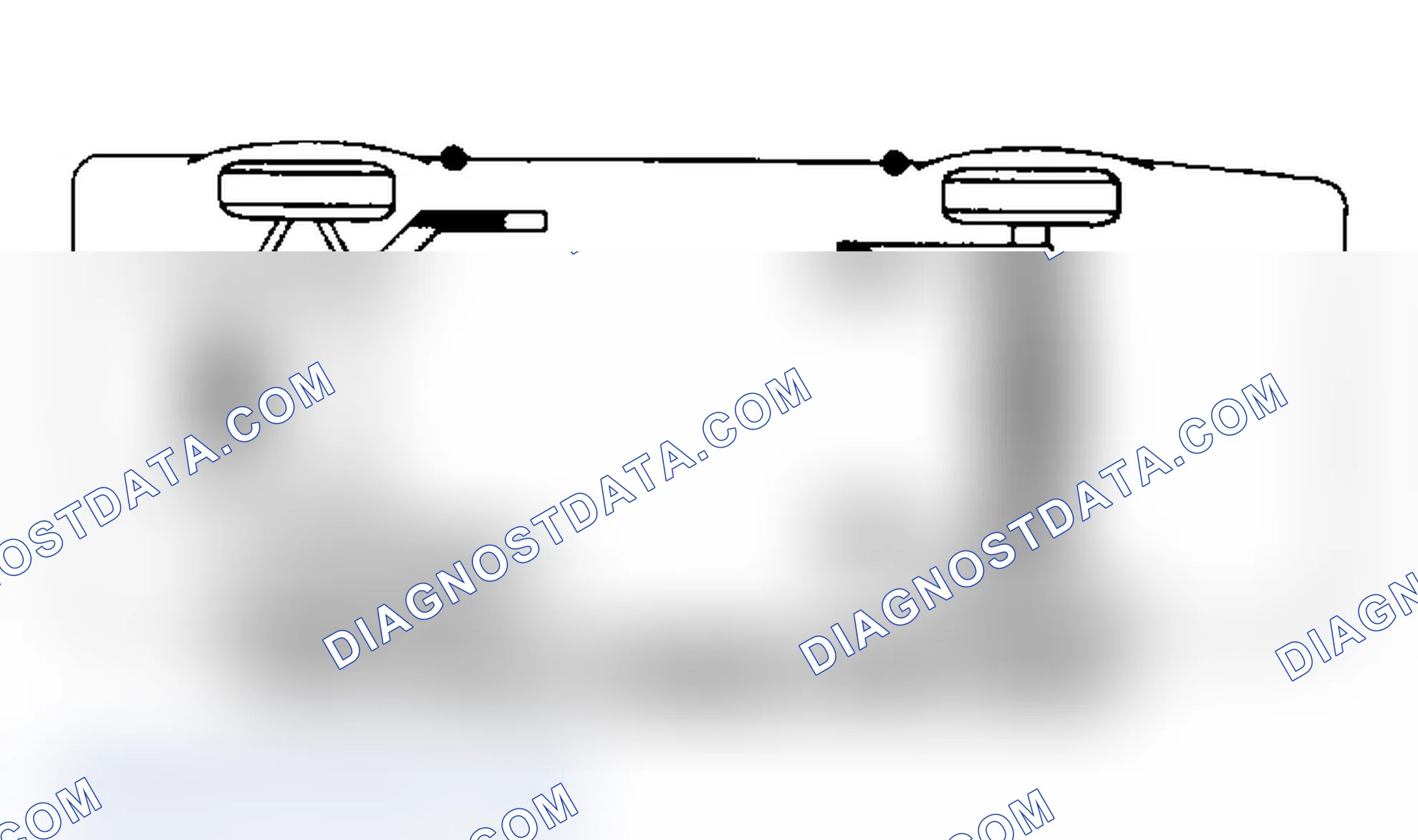 Fig. 2: Typical Jacking & Hoisting Support Points (RWD) Courtesy of Toyota Motor Sales, U.S.A., Inc.