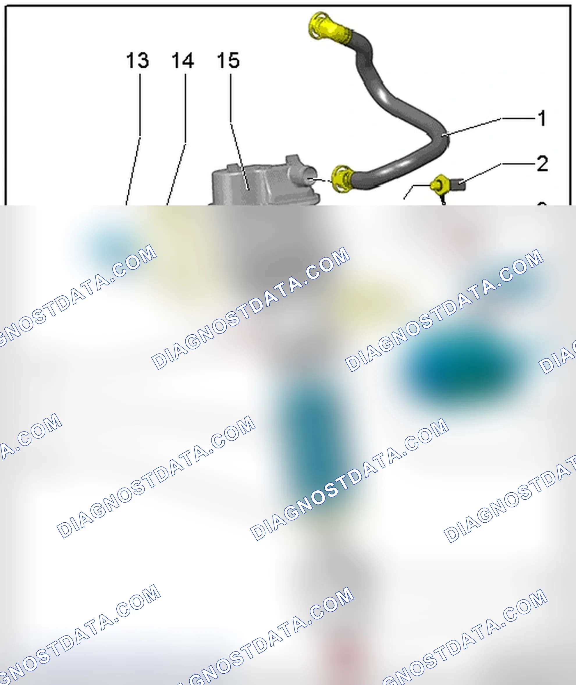 Scheme 9: OIL FILTER BRACKET OVERVIEW