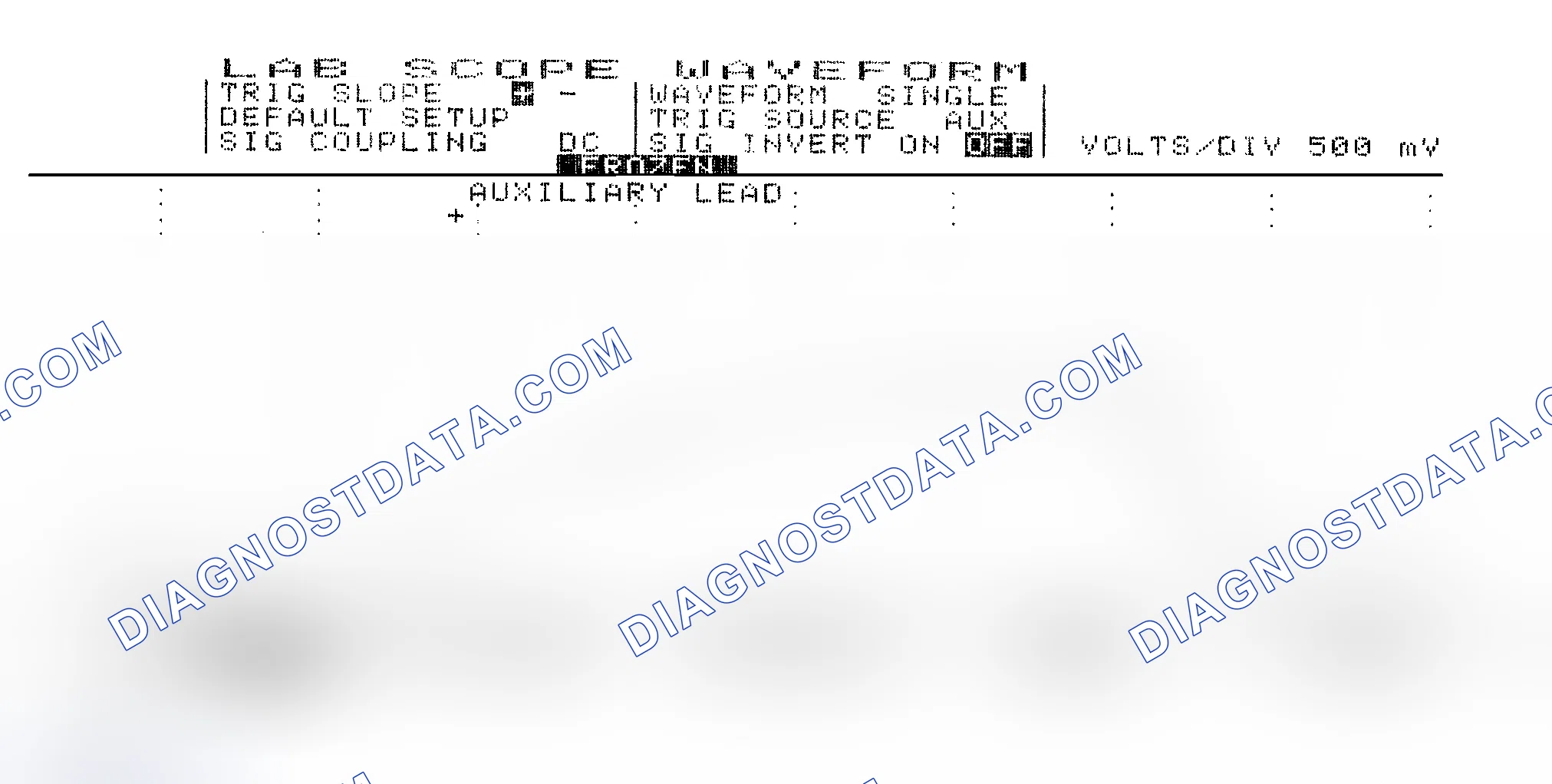Scheme 14: Single Injector w/Excessive Current Flow - Current Pattern