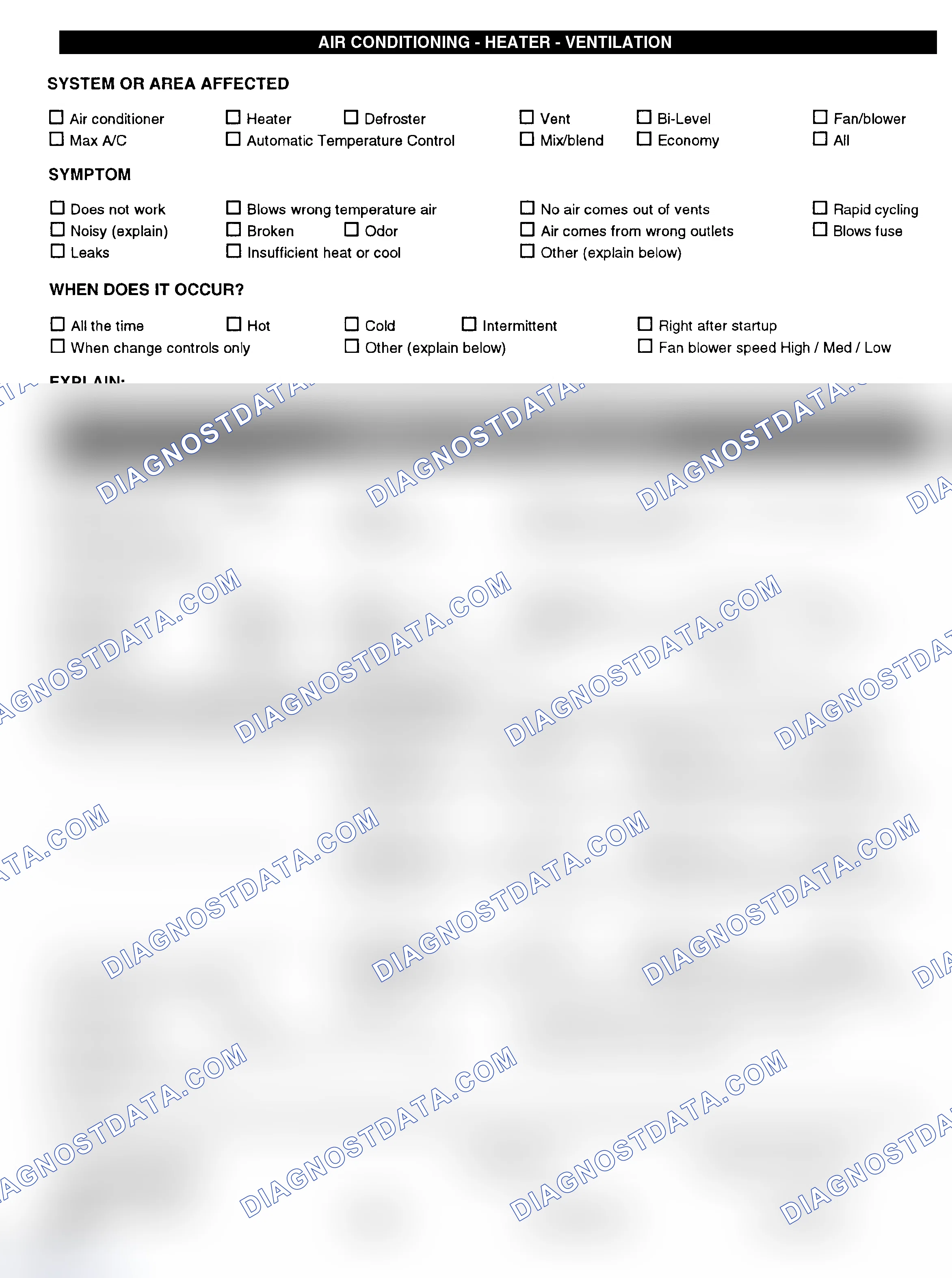 Scheme 4: Symptom Check List - Page 3