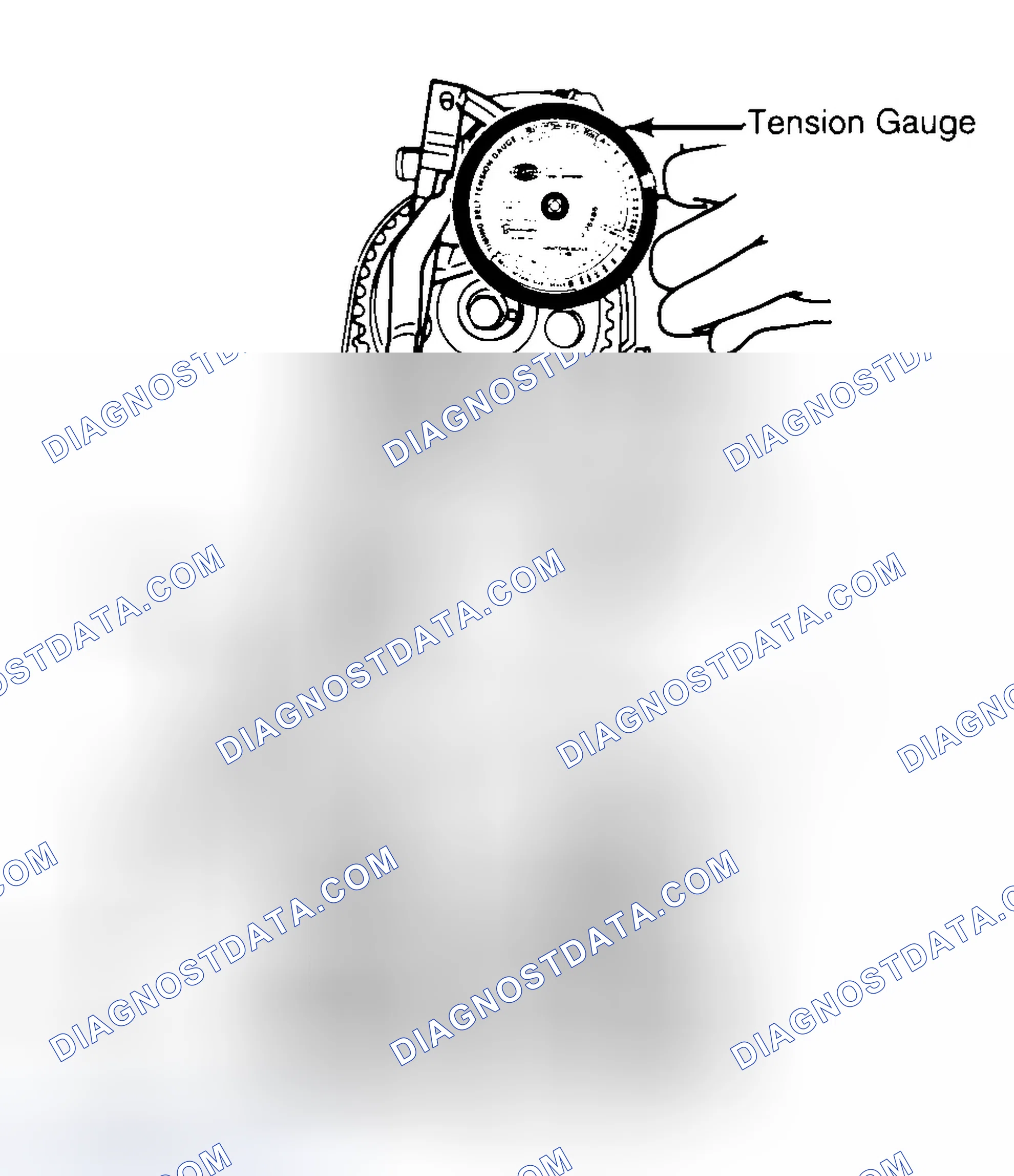 Scheme 3: Adjusting Typical Timing Belt Tension