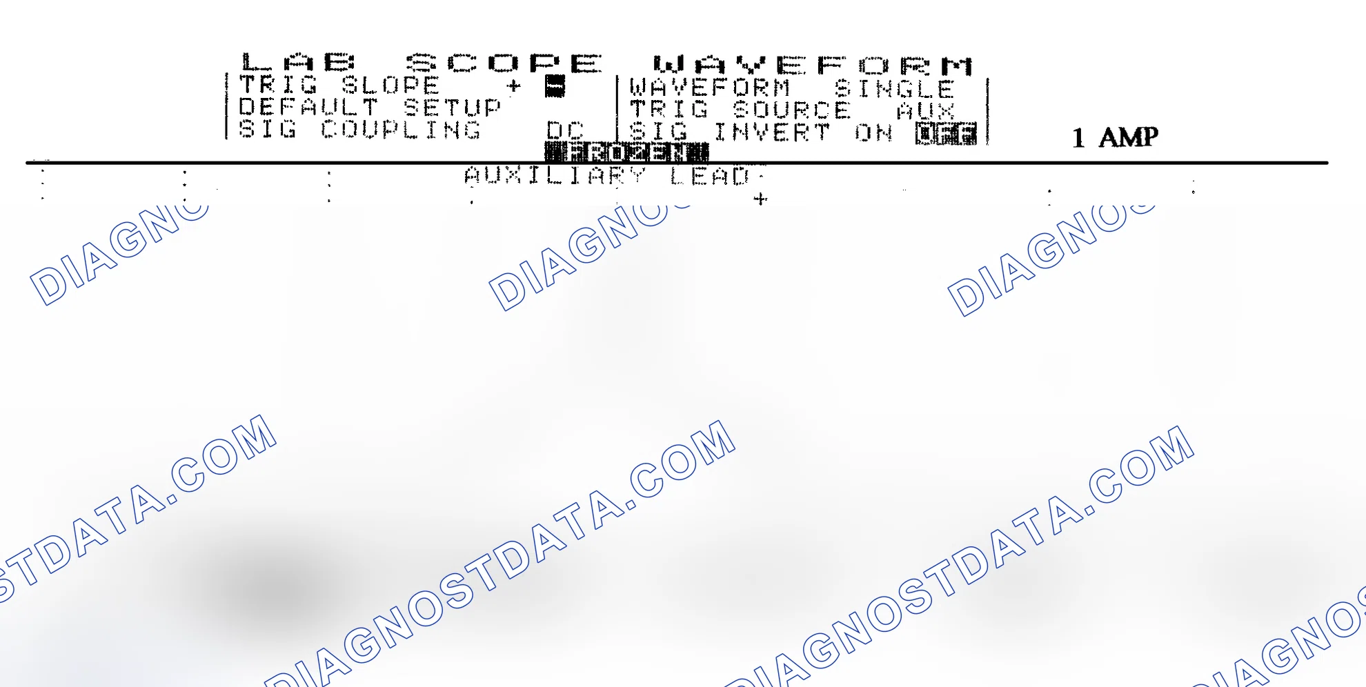 Scheme 20: Single Injector w/Normal Current Flow - Current Pattern