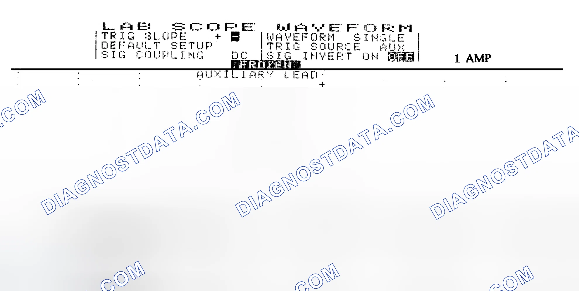 Scheme 20: Single Injector w/Normal Current Flow - Current Pattern