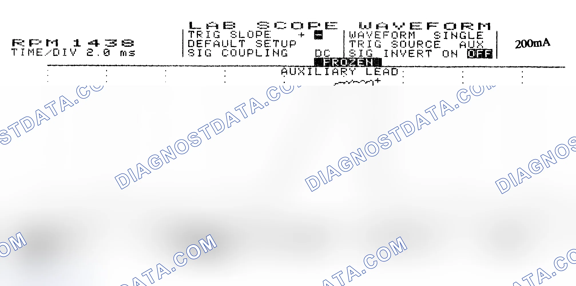 Scheme 15: Single Injector w/Normal Current Flow - Current Pattern