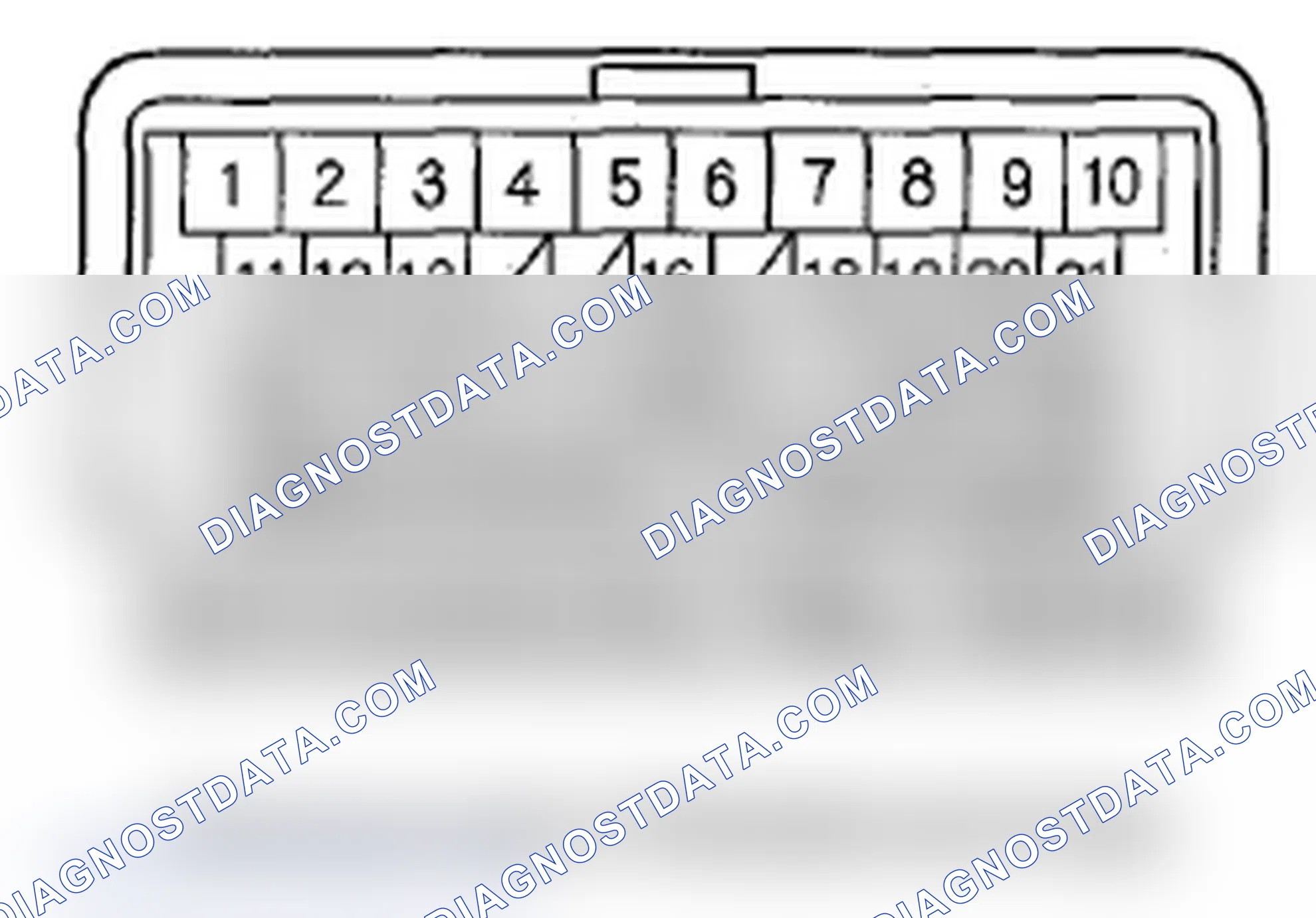 Scheme 33: PCM A/T Control System Inputs and Outputs at PCM connector A ([]) (49P)