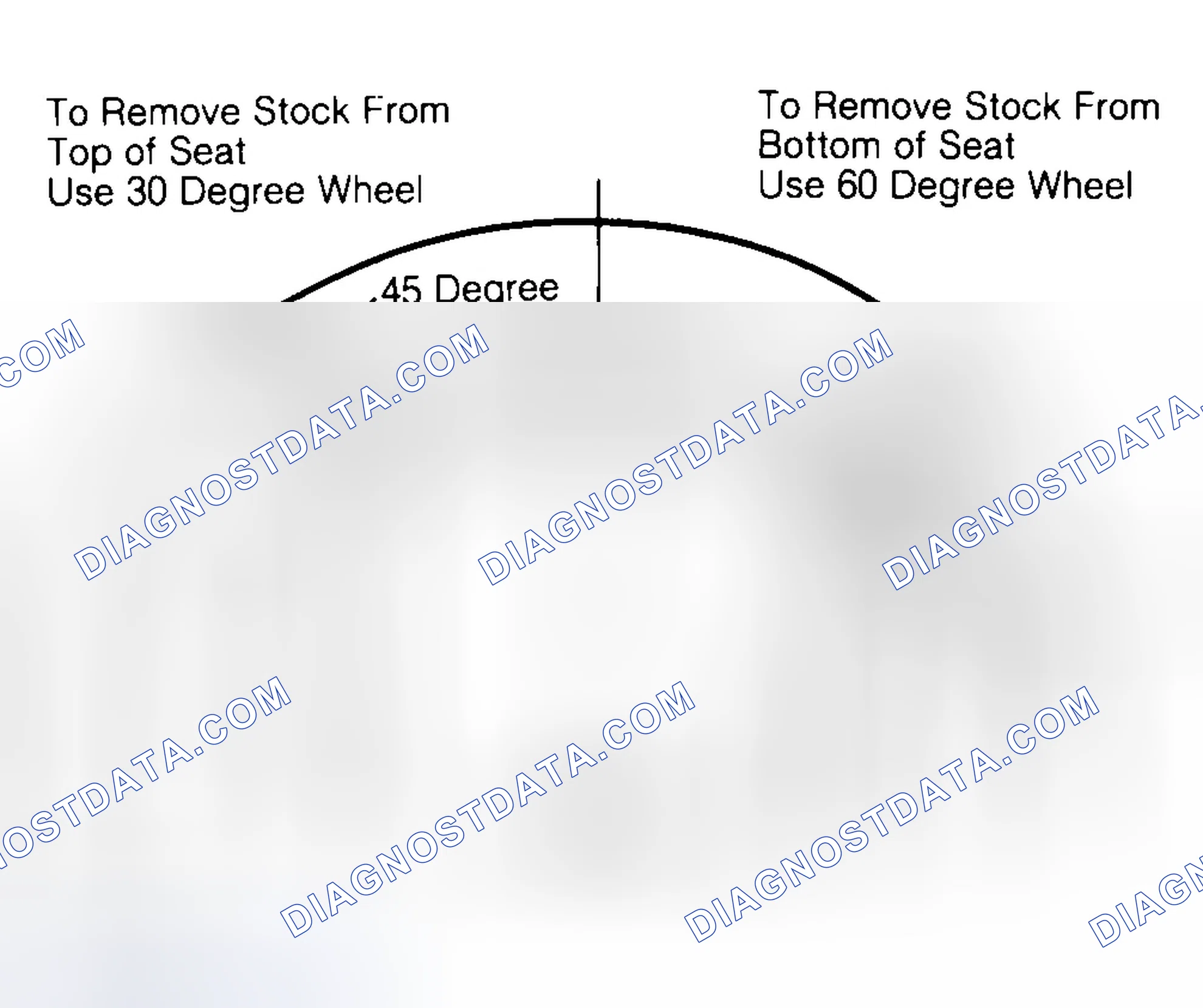 Scheme 19: Adjusting Valve Seat Width