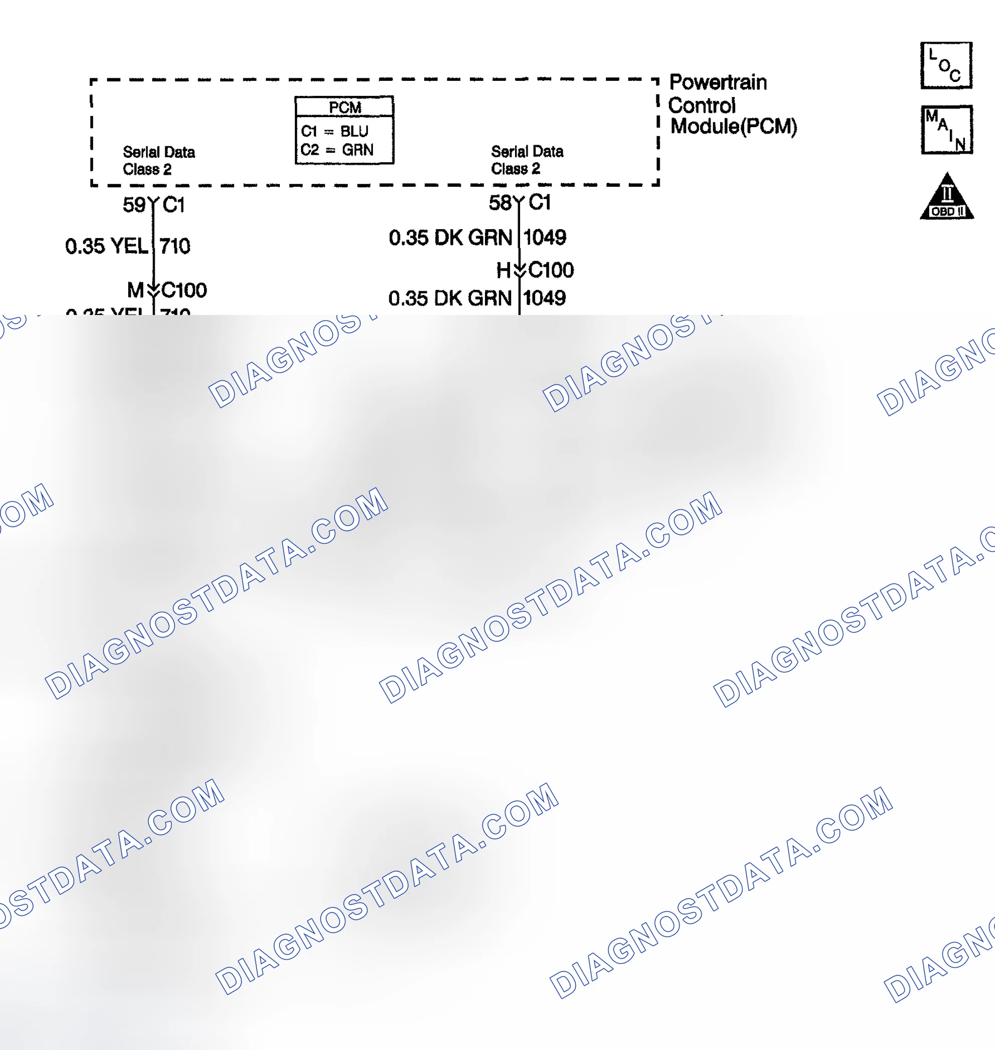 Scheme 1068: Tow/Haul Switch/Indicator Always On or Inoperative