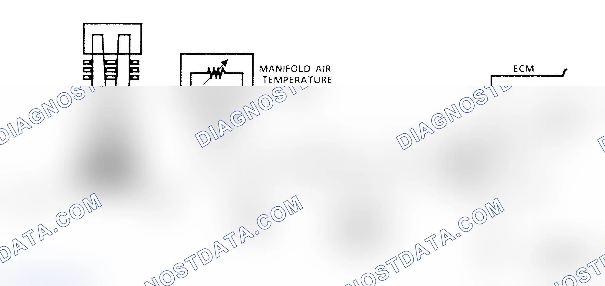 Scheme 189: Code 23, MAT Sensor Voltage High, Schematic