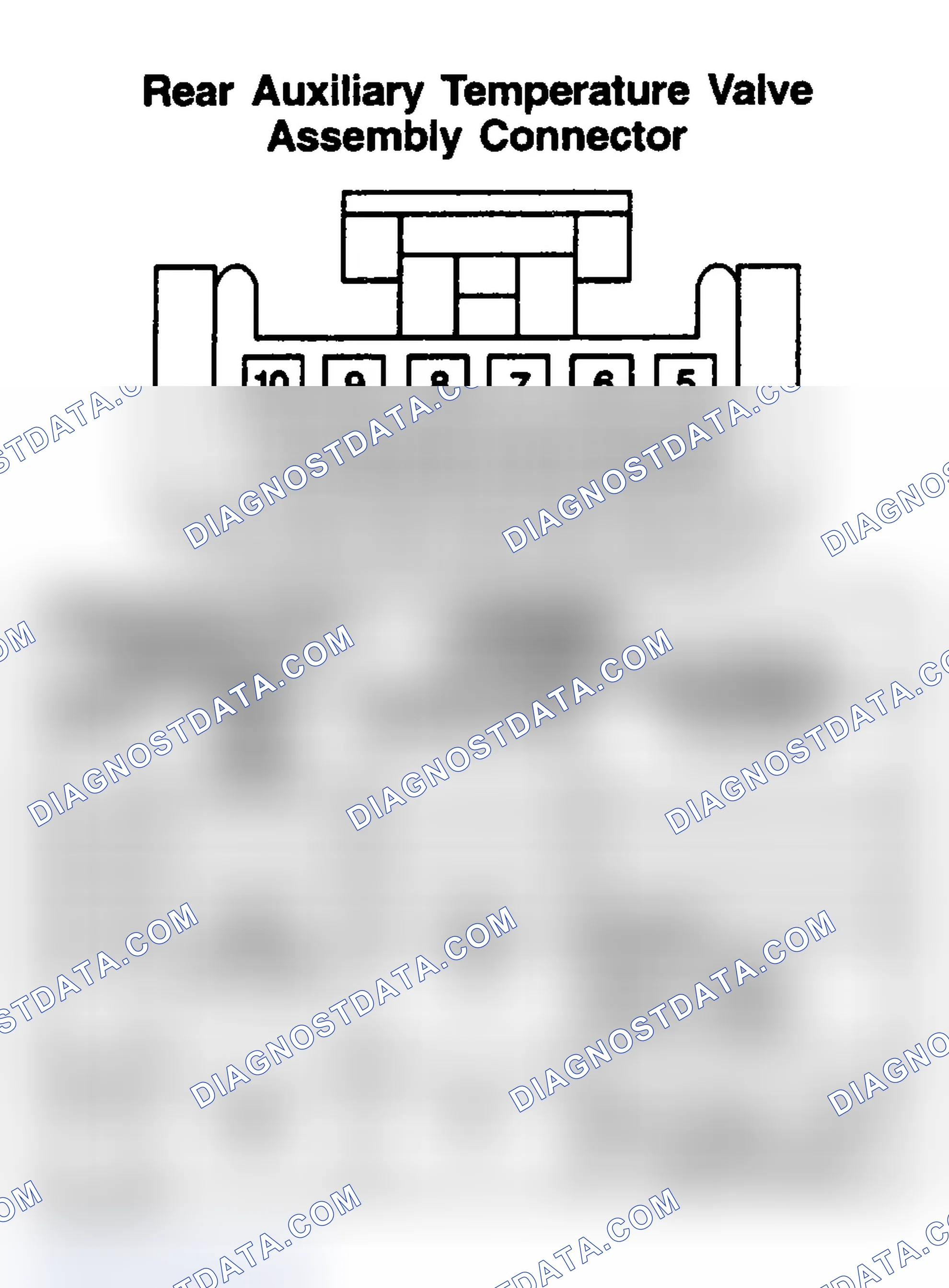 Scheme 236: REAR AUXILIARY TEMPERATURE VALVE ASSEMBLY