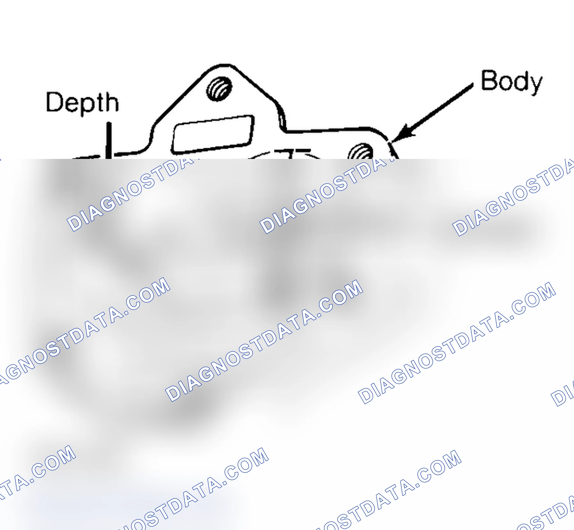Scheme 35: Measuring Oil Pump Gear Cavity