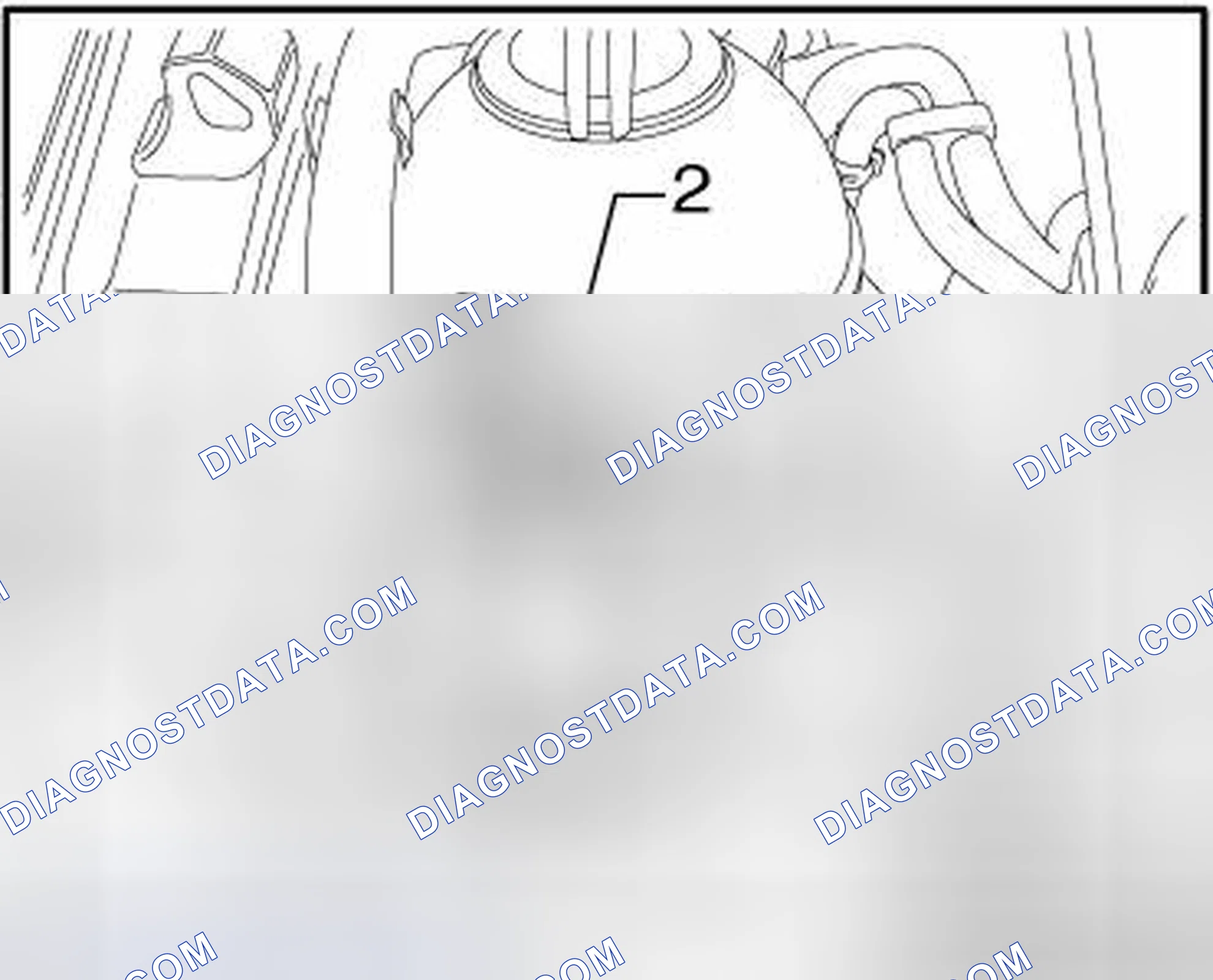 Scheme 21: WINDSHIELD AND HEADLAMP WASHER FLUID RESERVOIR FILLER NECK
