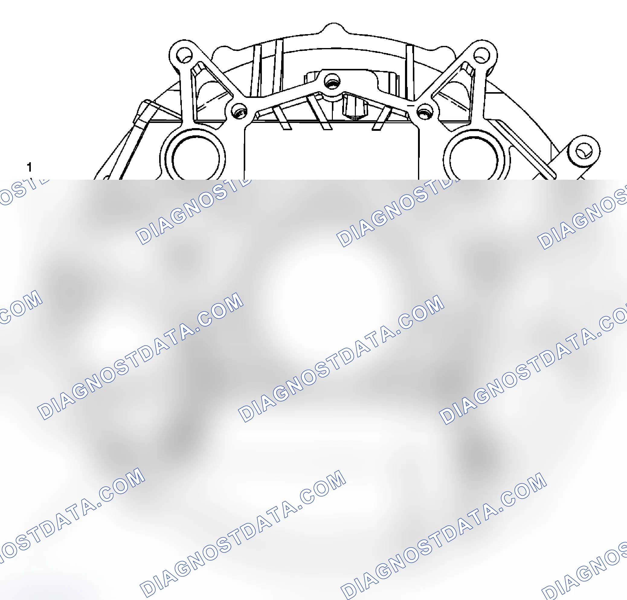 Scheme 132: Flywheel Housing - Rear View