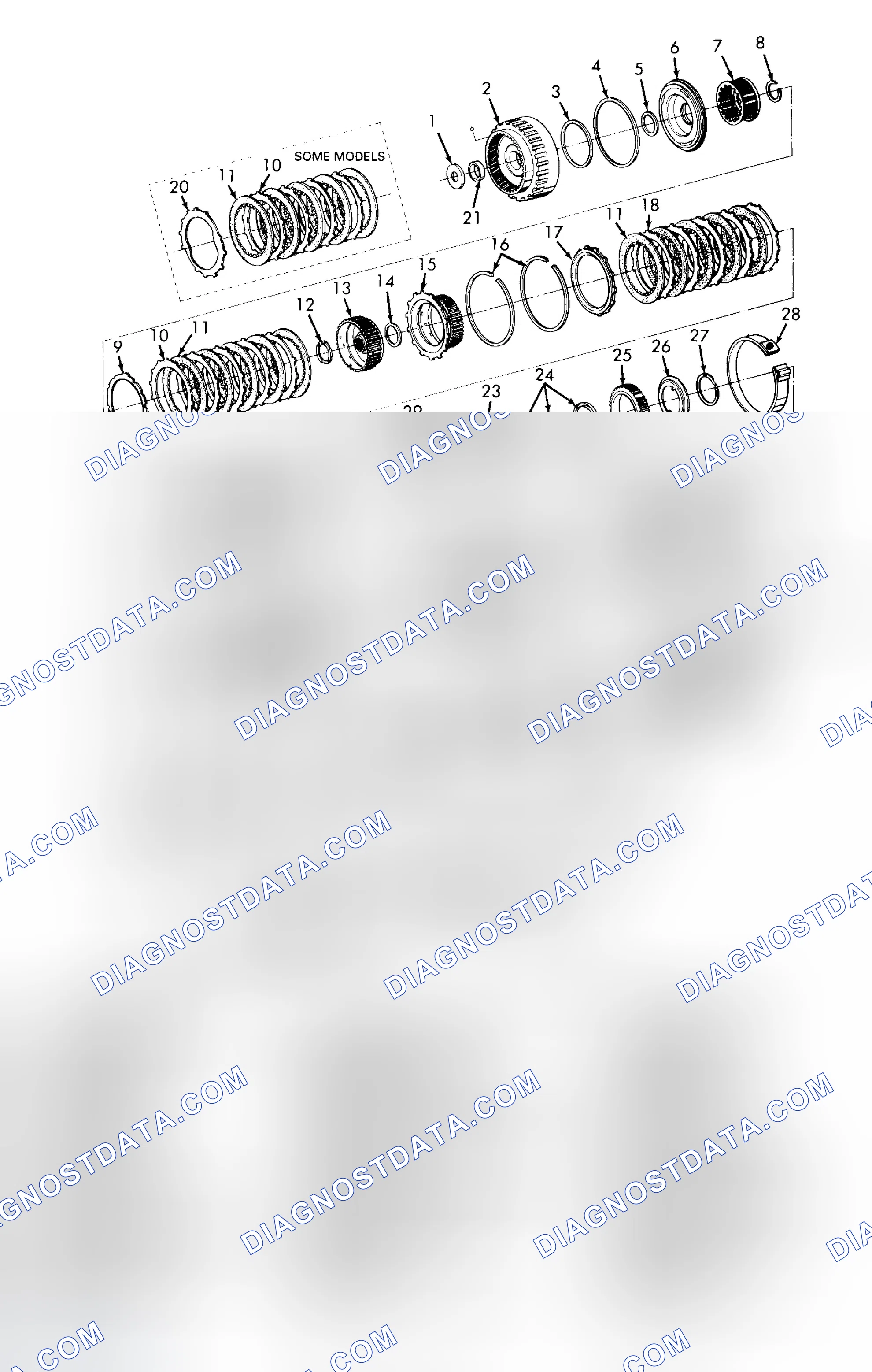 Scheme 115: SPEED SENSORS/REAR HOUSING