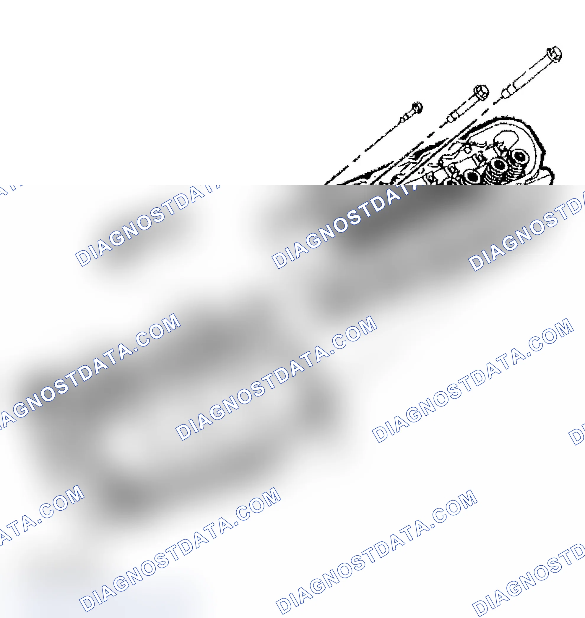 Scheme 450: Cylinder Head Removal - Left