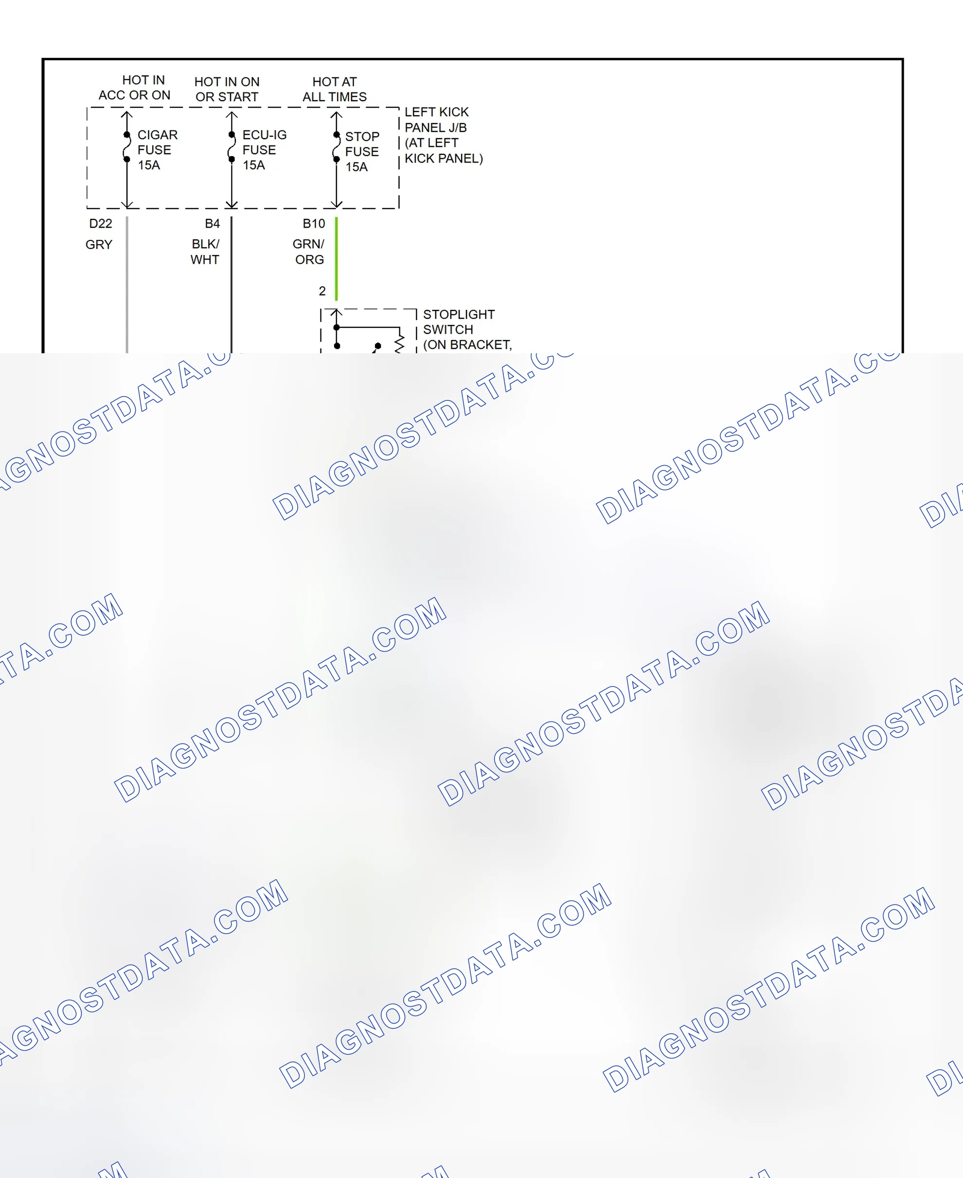 Scheme 314: Shift Interlock System Wiring Diagram (2002 - Lexus LX470)
