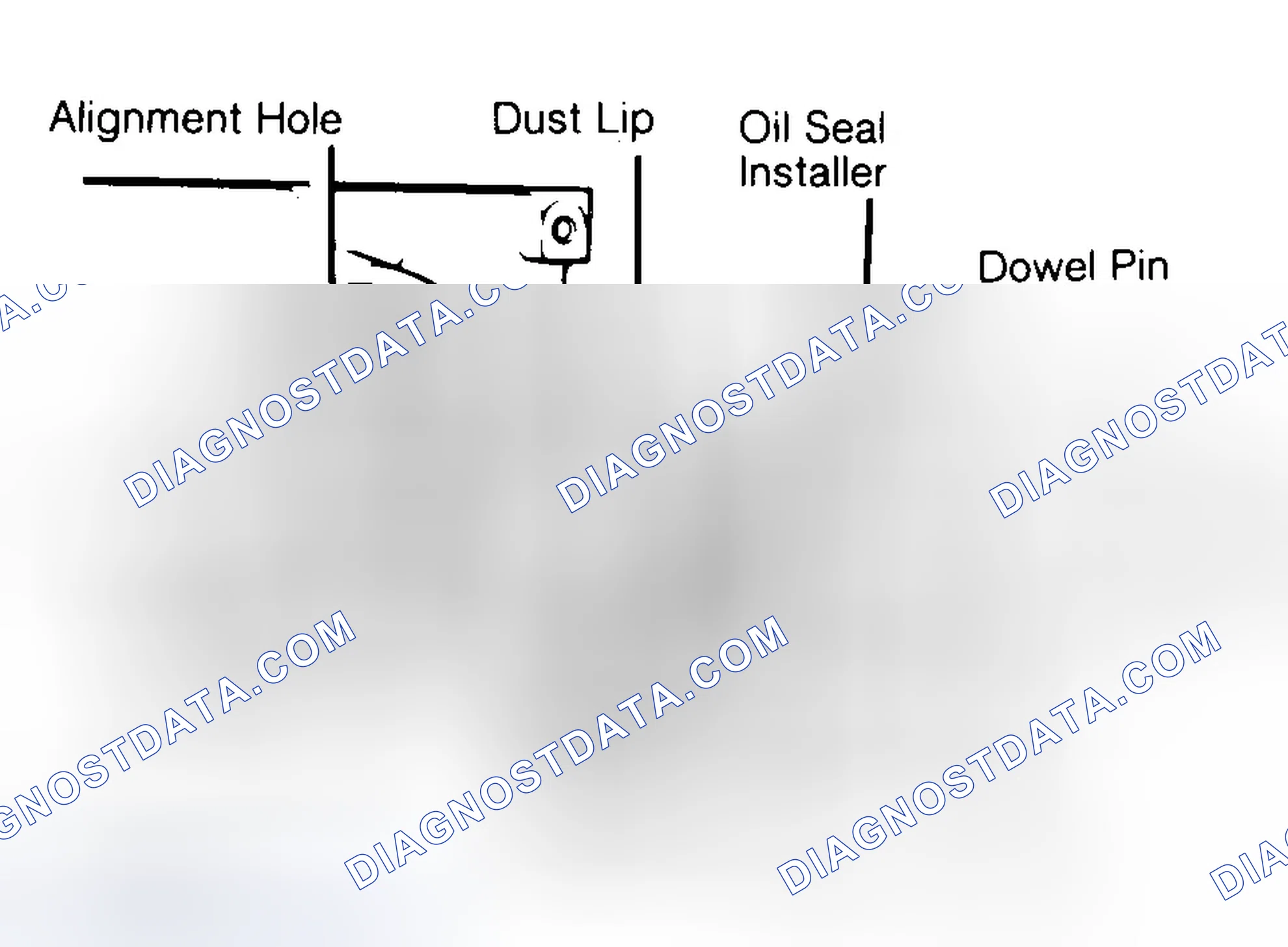 Scheme 10: Installing Typical One-Piece Oil Seal