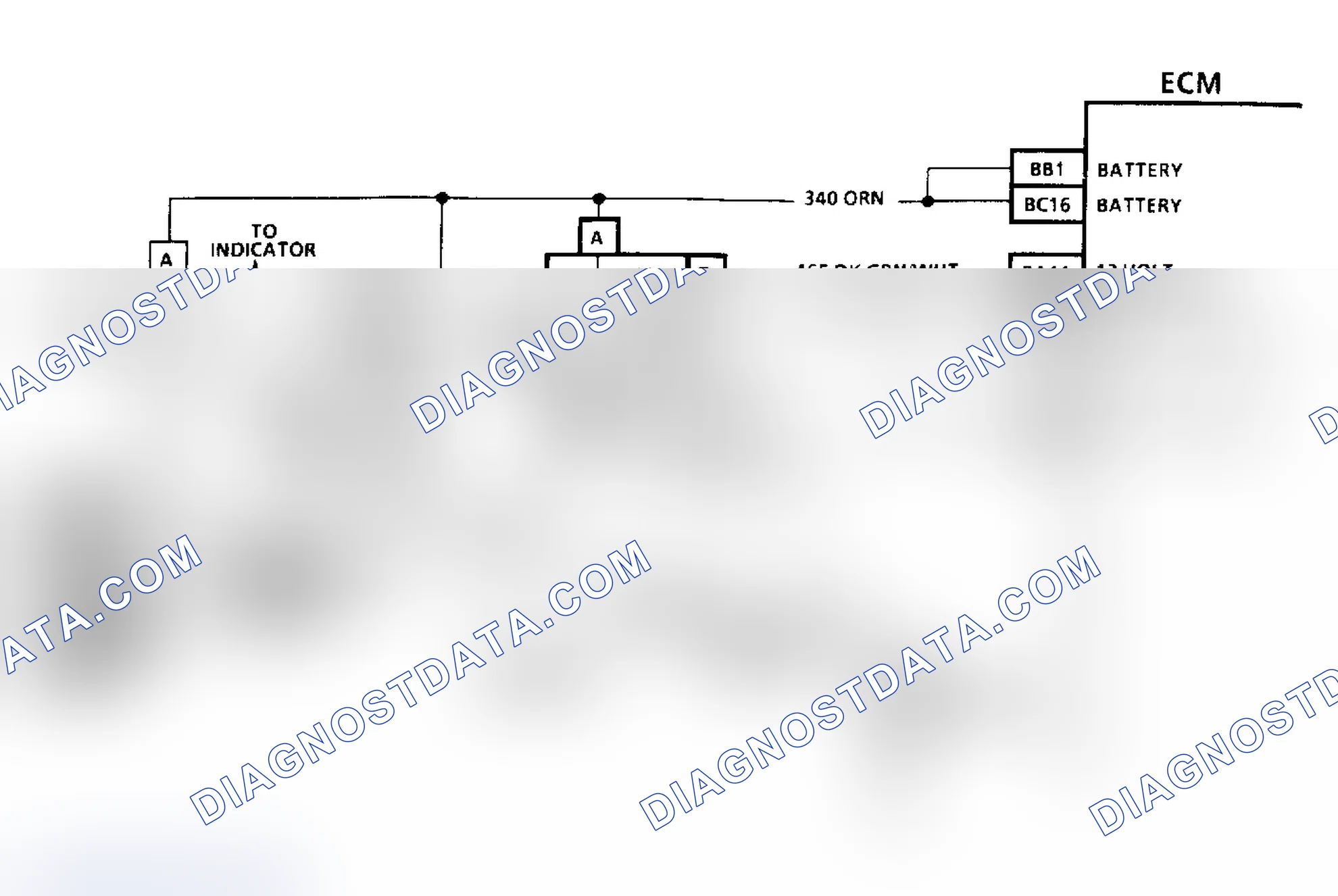 Scheme 194: Code 54, Schematic, Fuel Pump Voltage Low, "F" Body