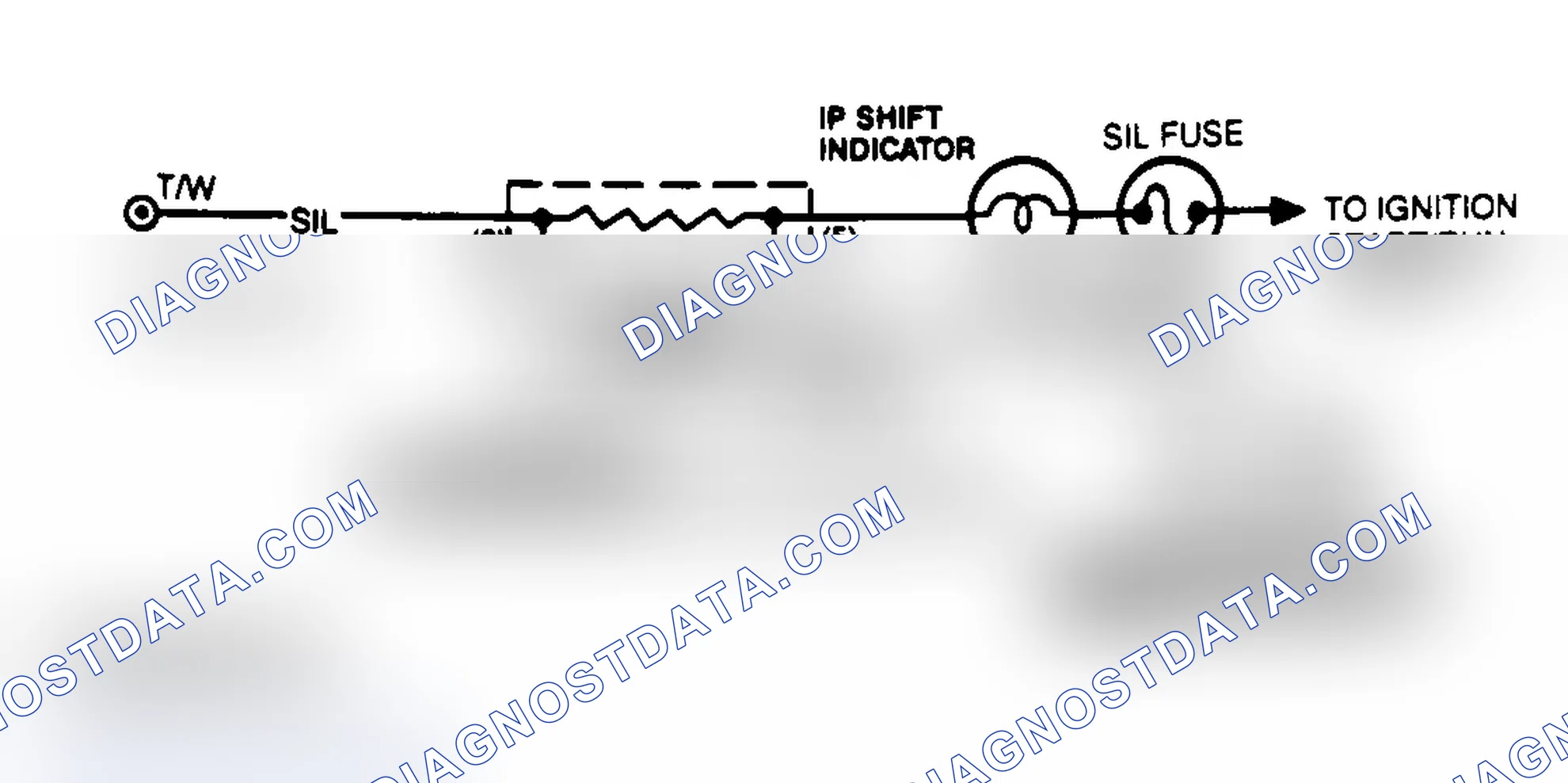 Scheme 72: Shift Indicator Light (SIL) Circuits (2.3L HSC)