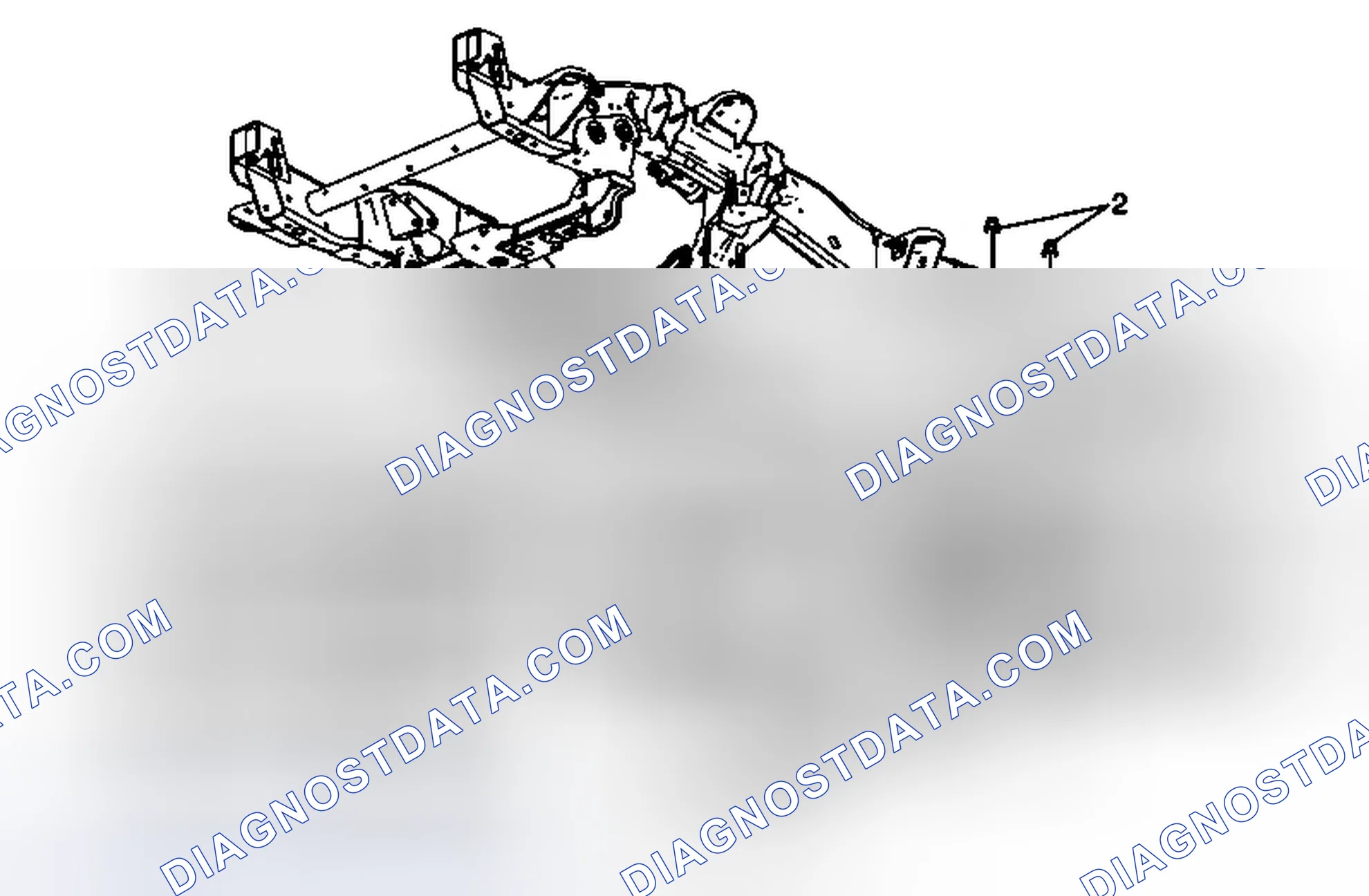 Scheme 8: Transmission Support Crossmember Replacement (2WD 2500 HD/3500)