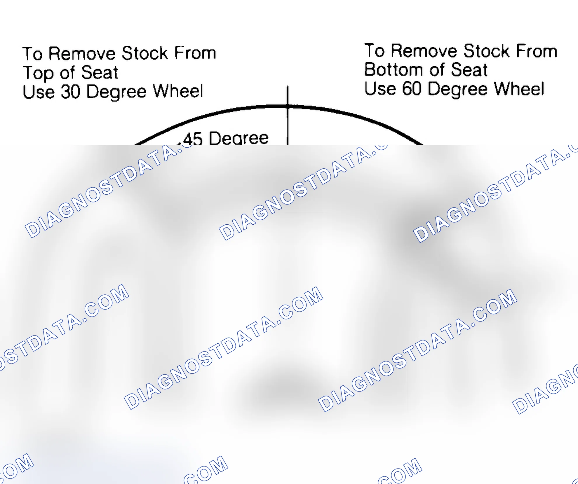 Scheme 19: Adjusting Valve Seat Width