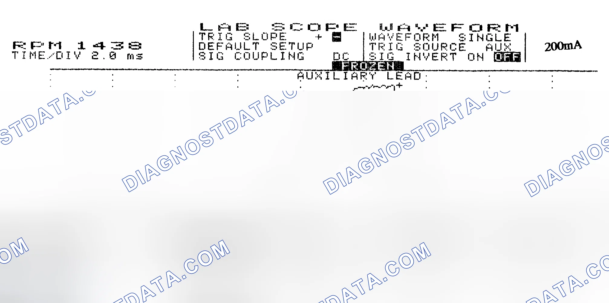 Scheme 15: Single Injector w/Normal Current Flow - Current Pattern
