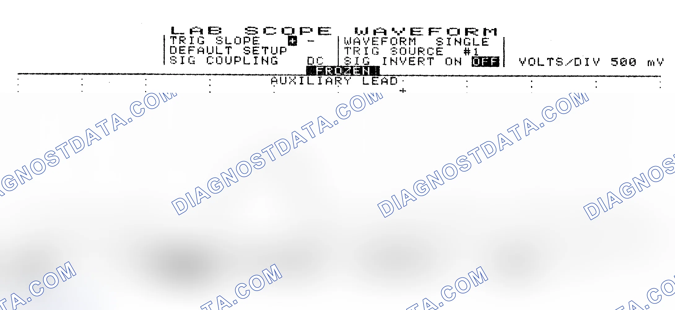 Scheme 10: Single Injector w/Excessive Current Flow - Current Pattern