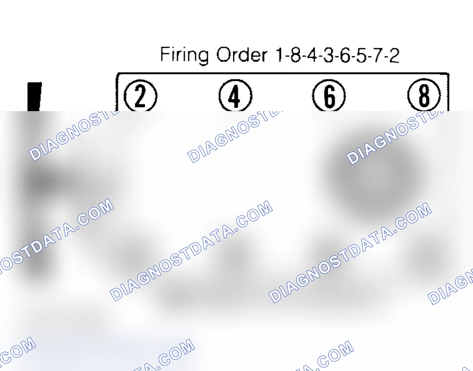 Scheme 3: Firing Order & Timing Marks (7.4L VIN N)