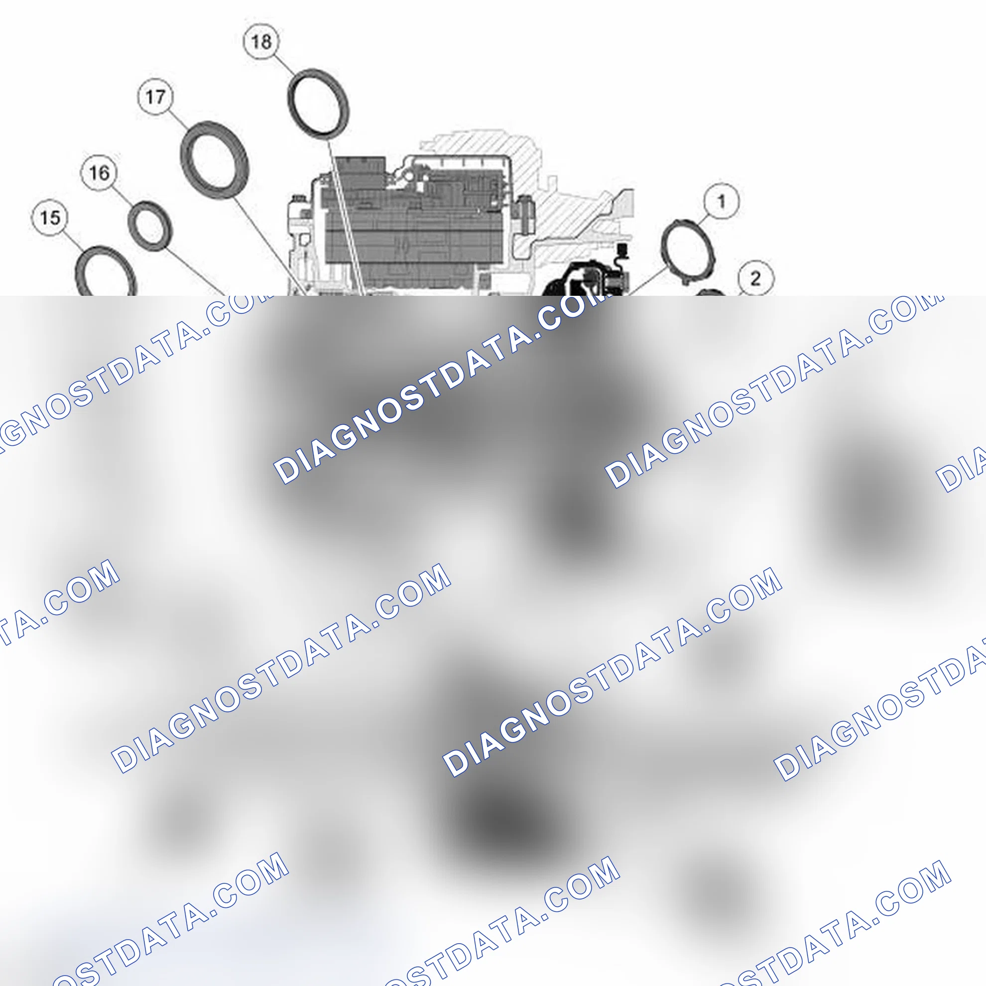 Scheme 57: Bushings, Bearings and Thrust Washer Locations