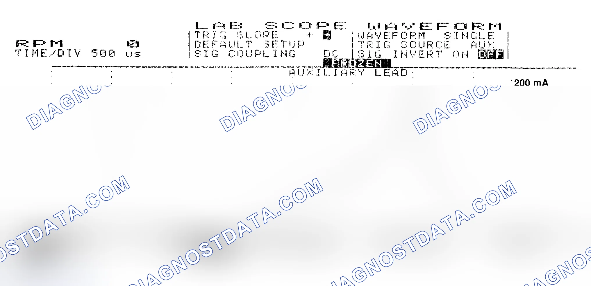 Scheme 17: Single Injector w/Normal Current Flow - Current Pattern