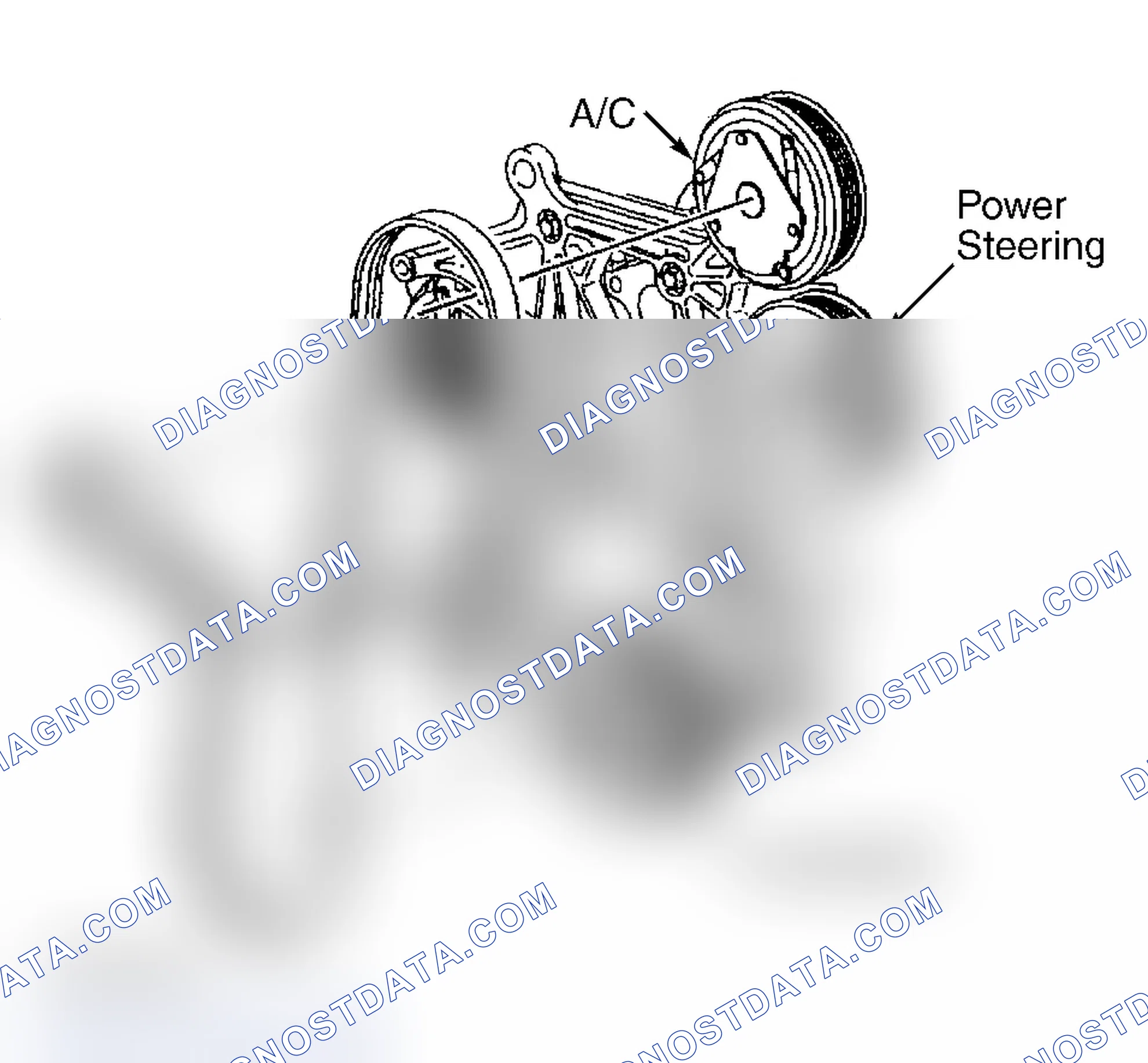 Scheme 7: Serpentine Belt Routing (2.2L "S" Series)