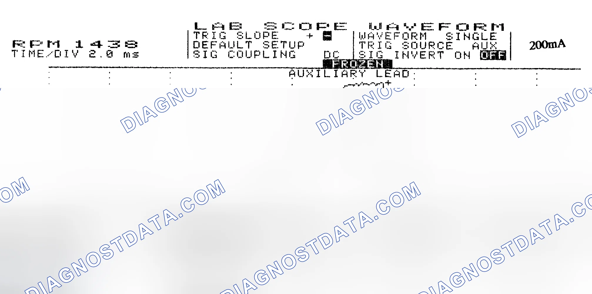 Scheme 15: Single Injector w/Normal Current Flow - Current Pattern