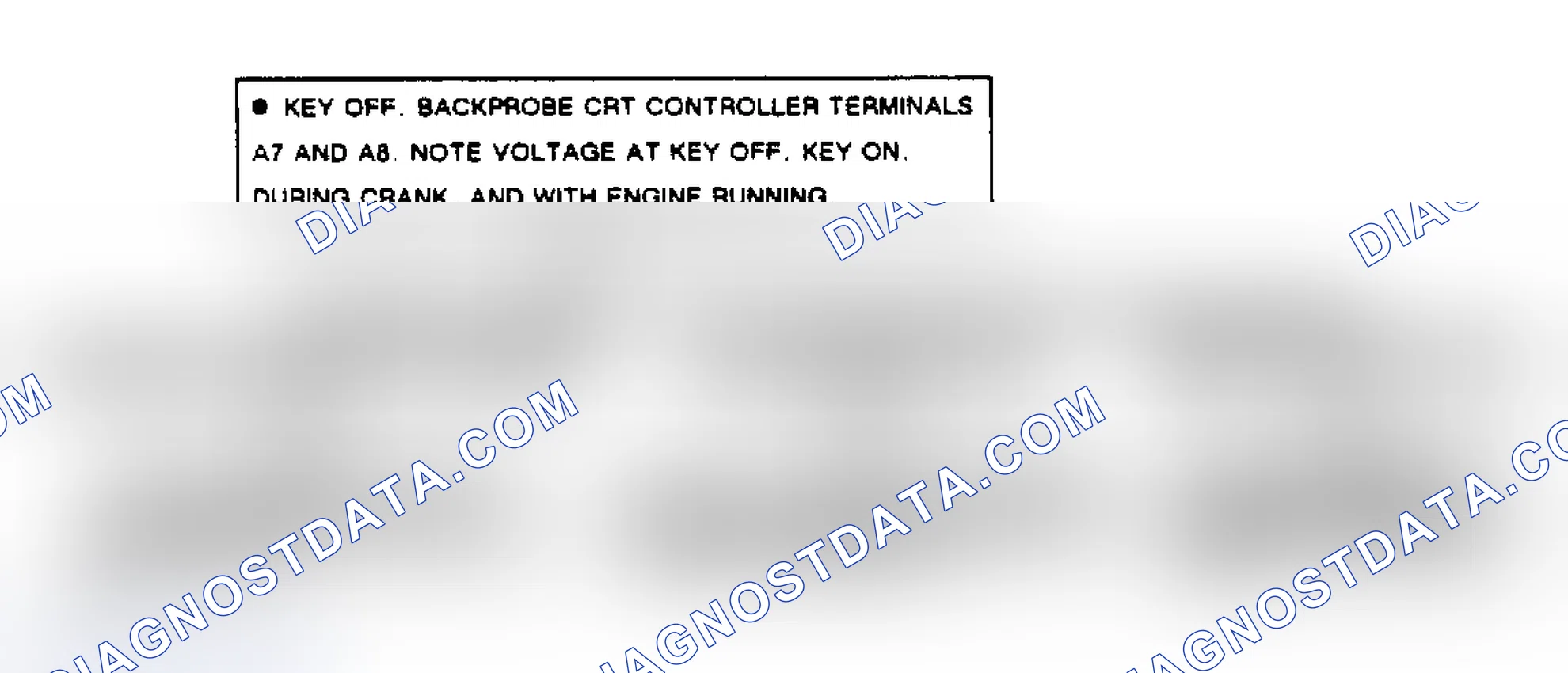 Scheme 193: Code C553, Flow Chart CRT Keep Alive Memory Error (Reatta & Riviera)