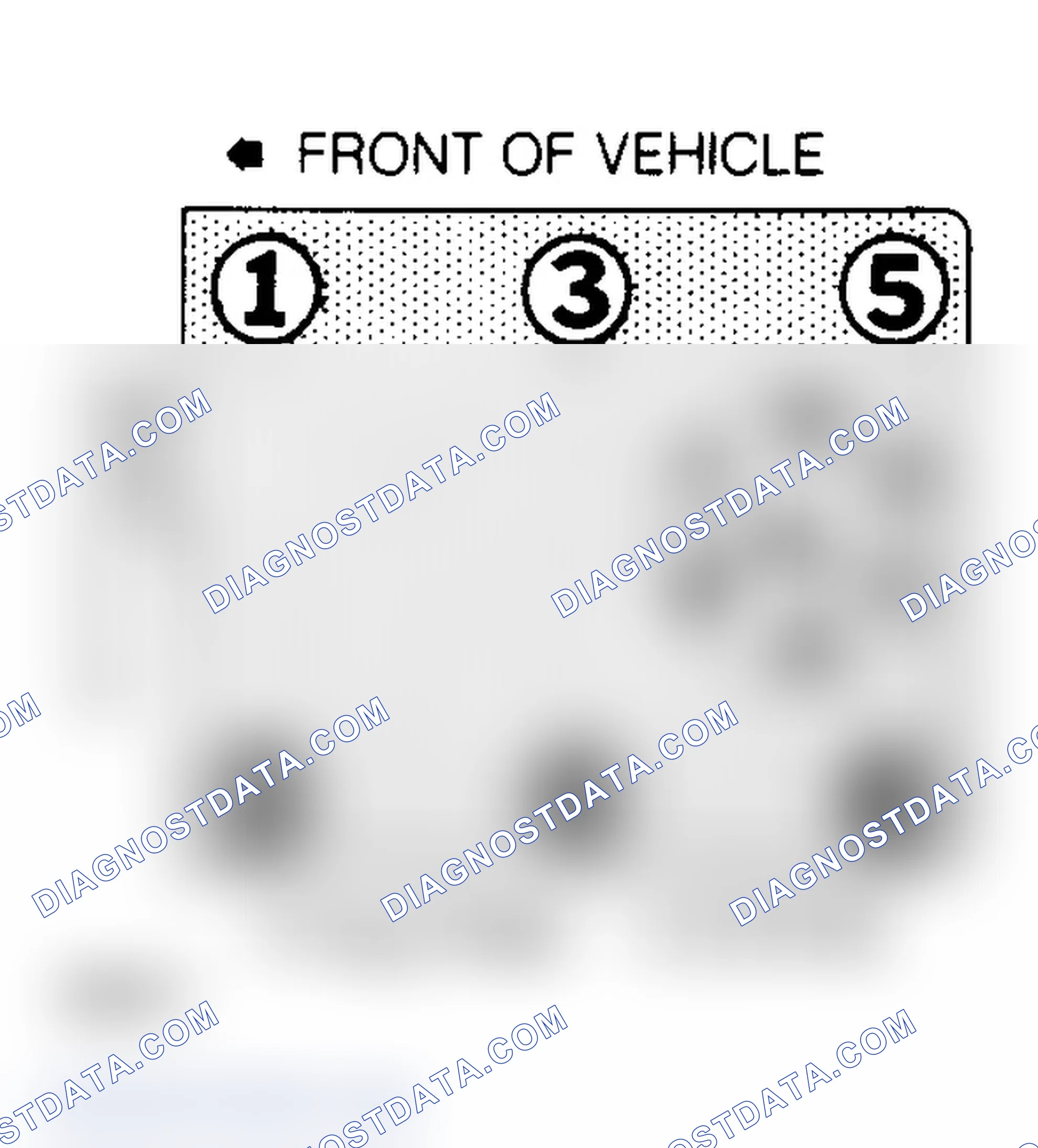 Scheme 3: Firing Order & Timing Marks (3.1L)