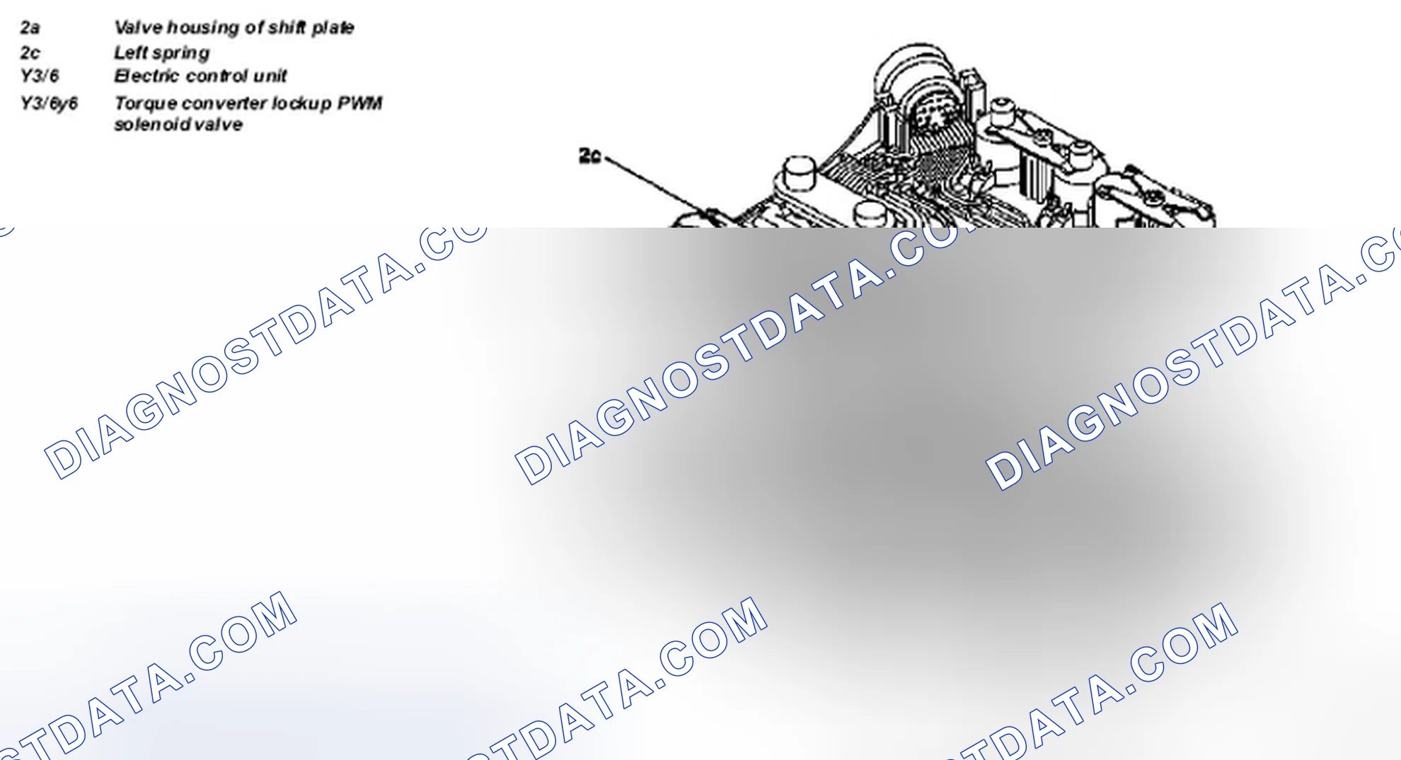 Scheme 2: Identifying Torque Converter Lockup Clutch PWM Solenoid Valve - Transmission 722.6