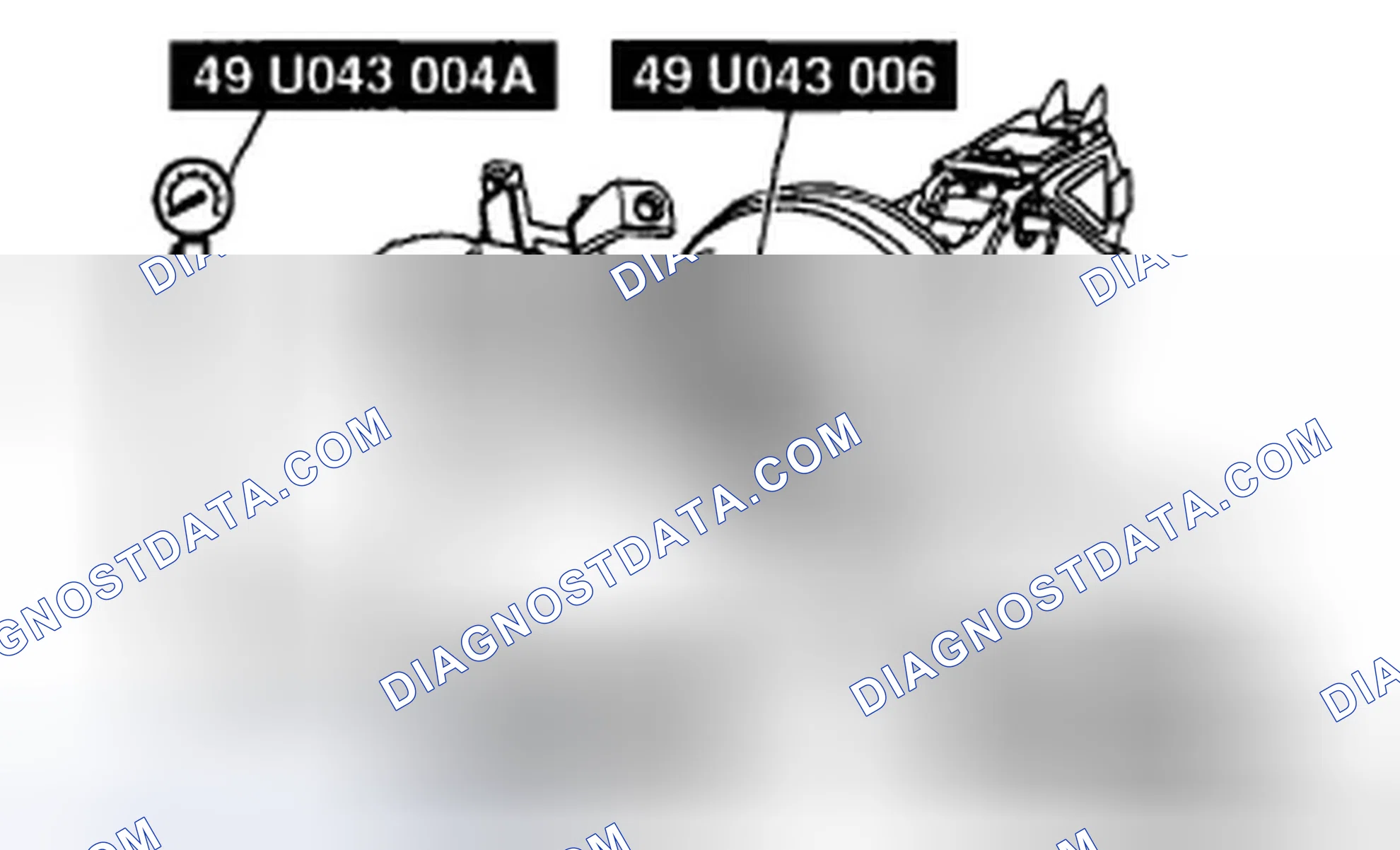 Scheme 44: BRAKE FLUID PRESSURE SENSOR INSPECTION