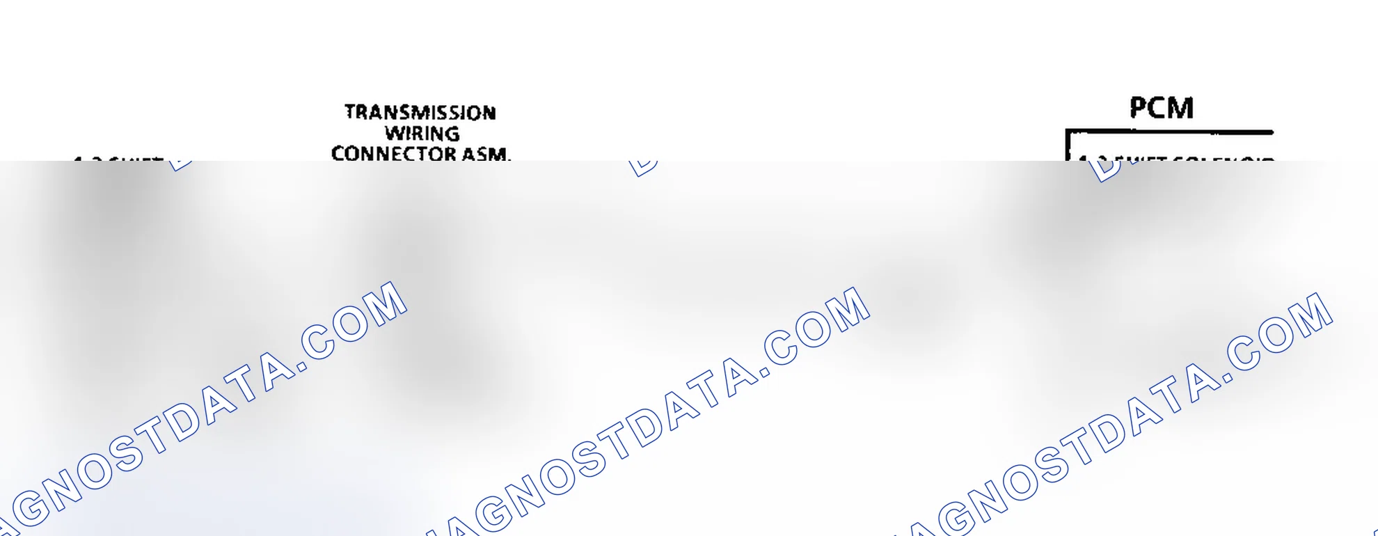 Scheme 460: Code 82 Schematic (Gasoline) Transmission 1-2 Error