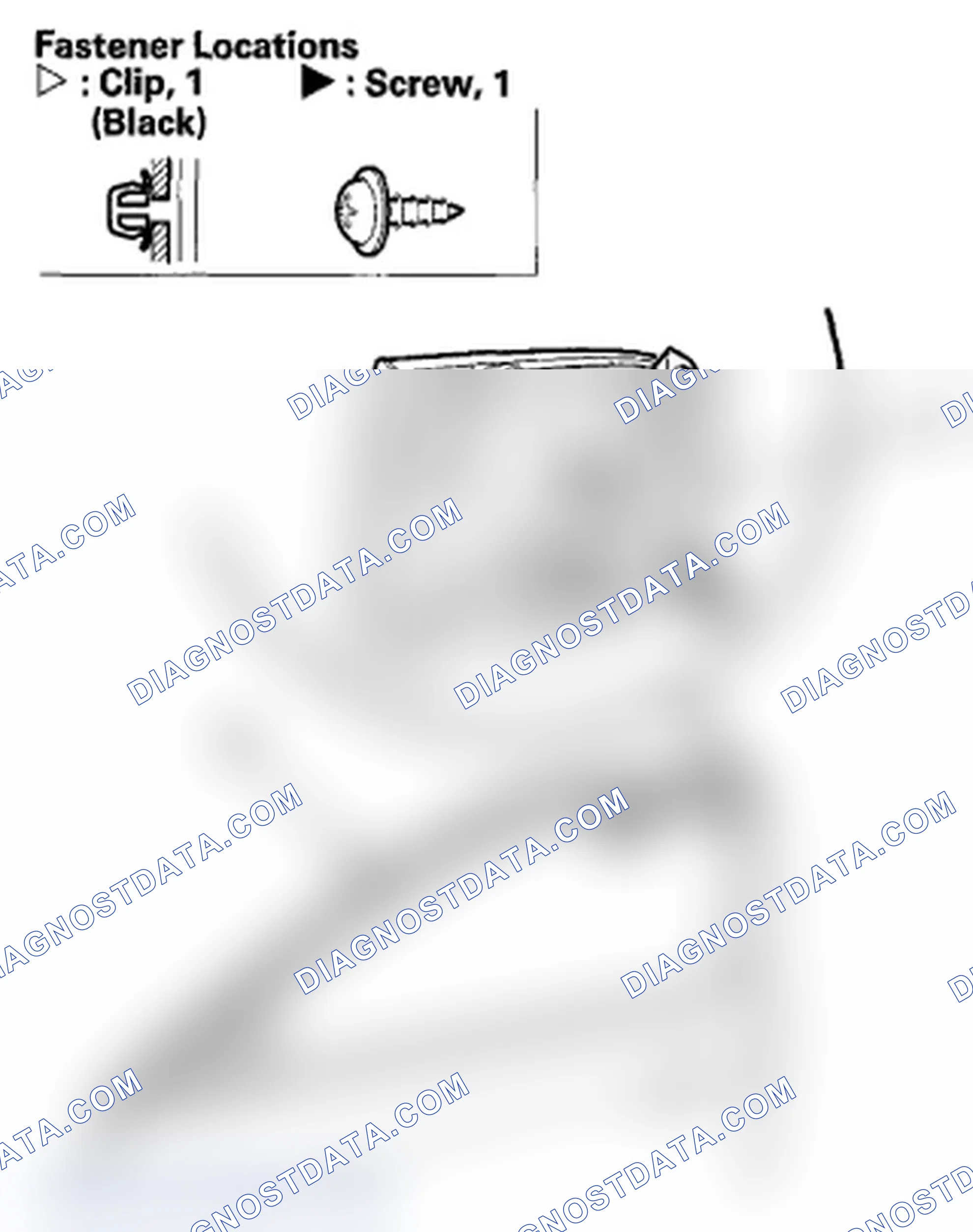 Scheme 94: Front Door Outer Molding Replacement