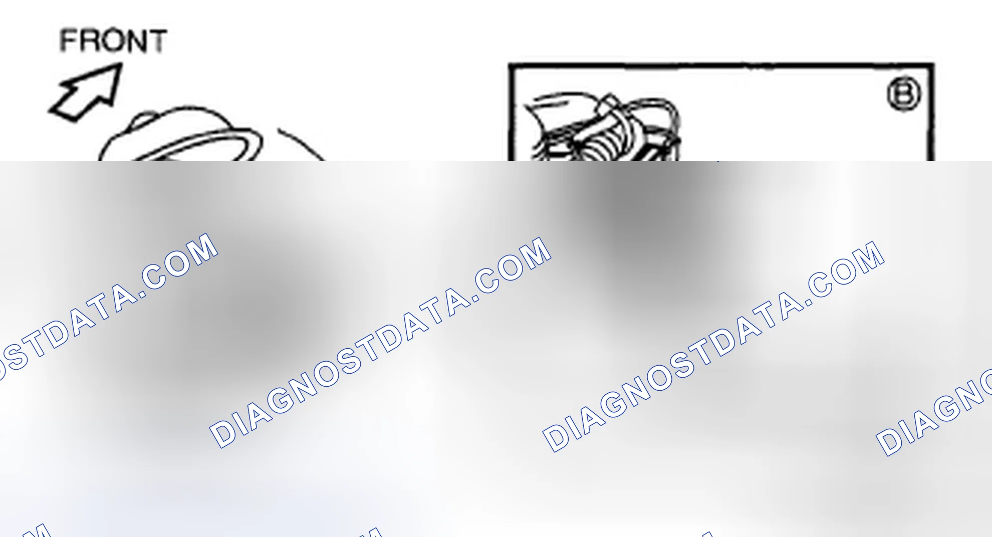 Scheme 25: Fuel pump unit removal note