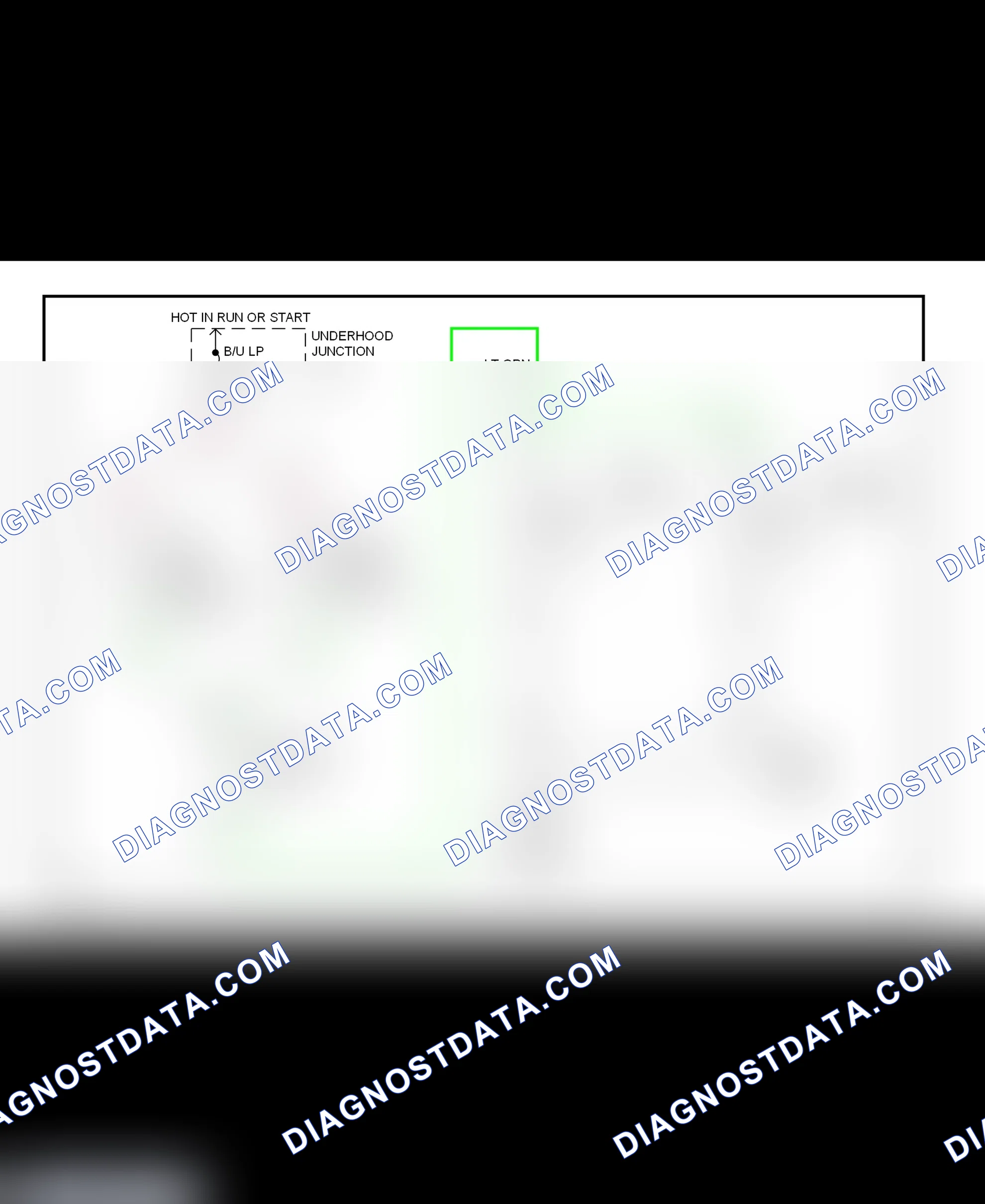 Scheme 71: Back-Up Lights Wiring Diagram (Saturn LS, LS1 & LS2)