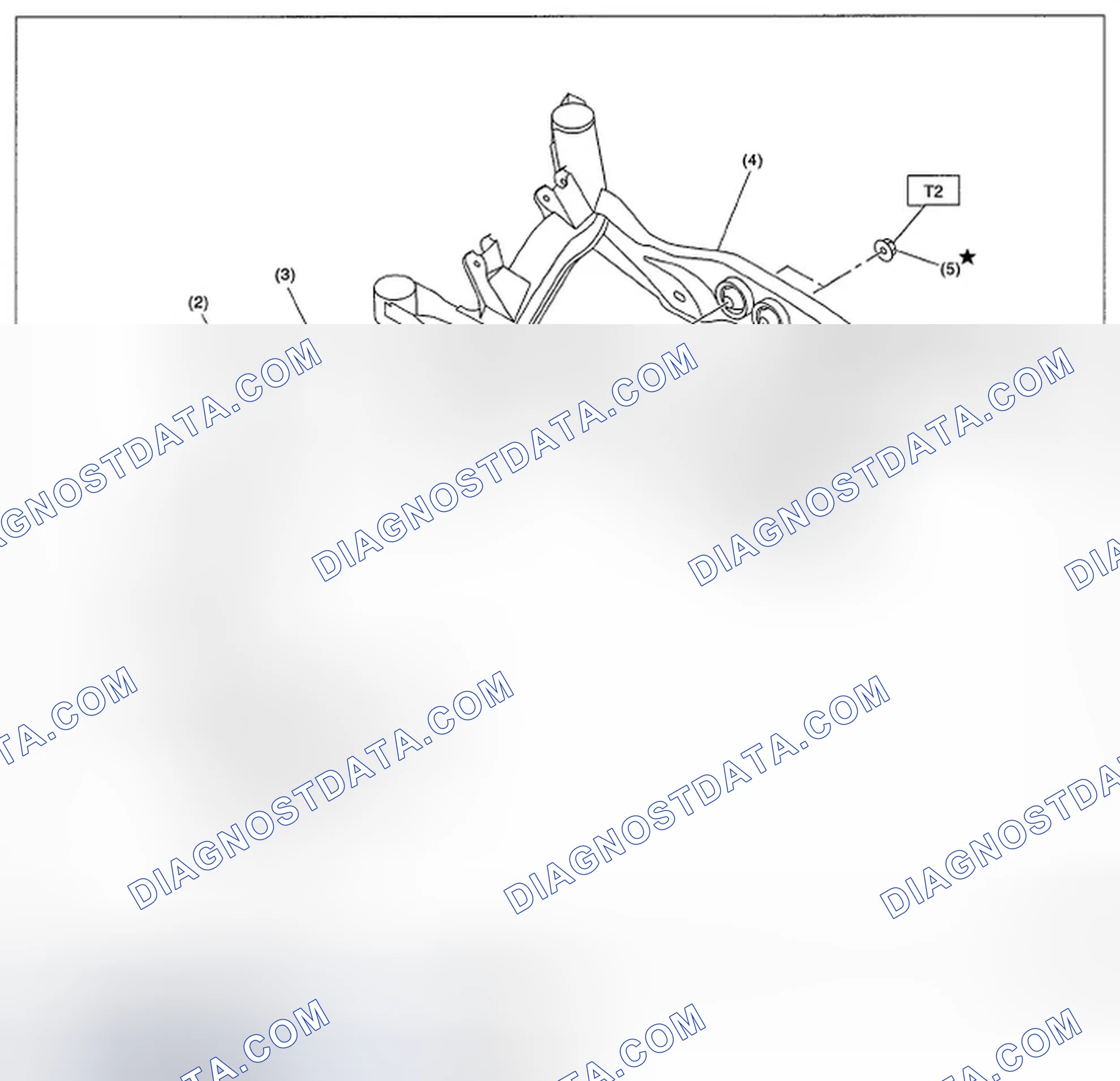 Scheme 69: REAR DIFFERENTIAL MOUNTING SYSTEM