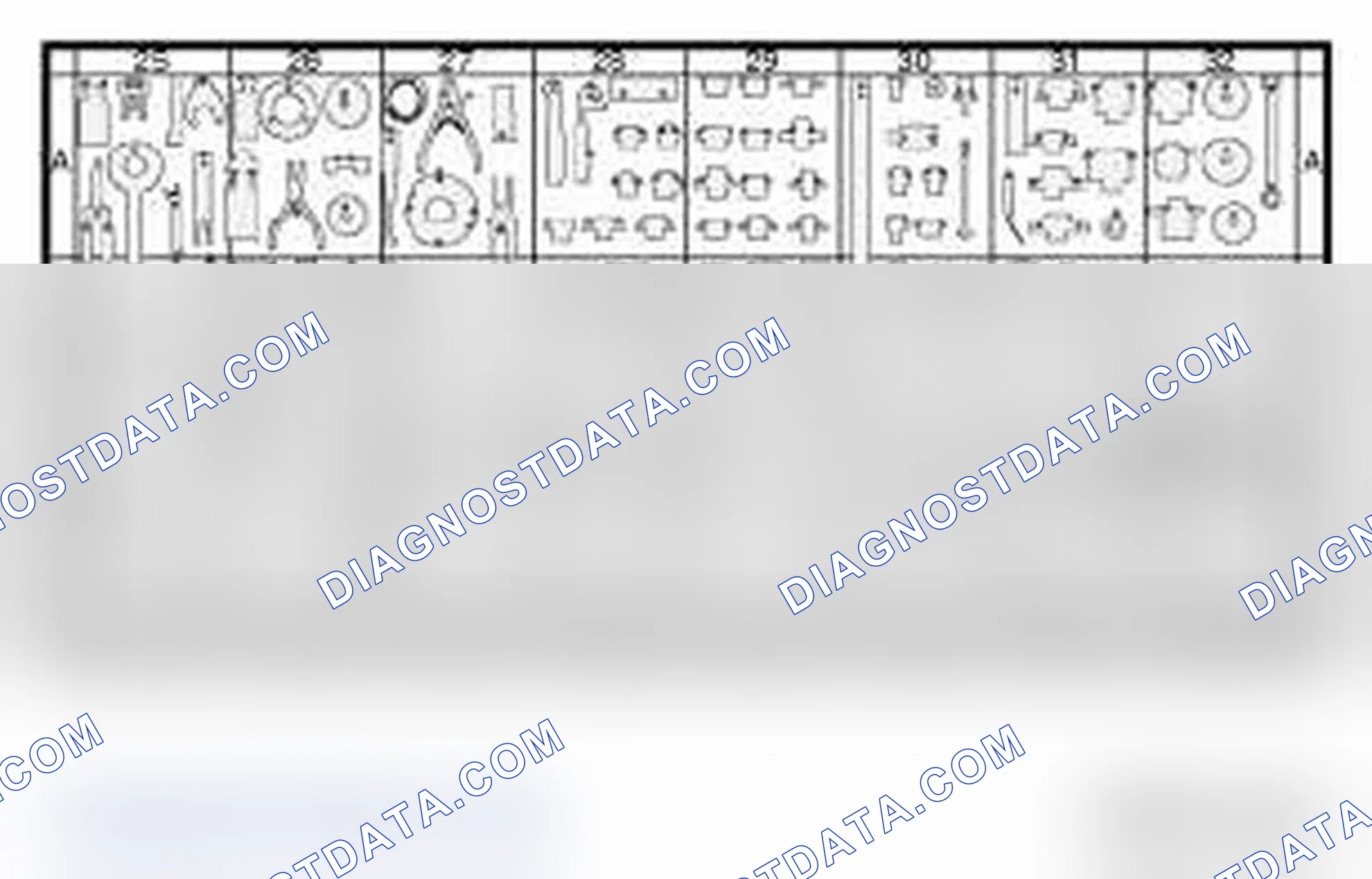 Scheme 58: 00 0 040 Special Tool Board IV Complete