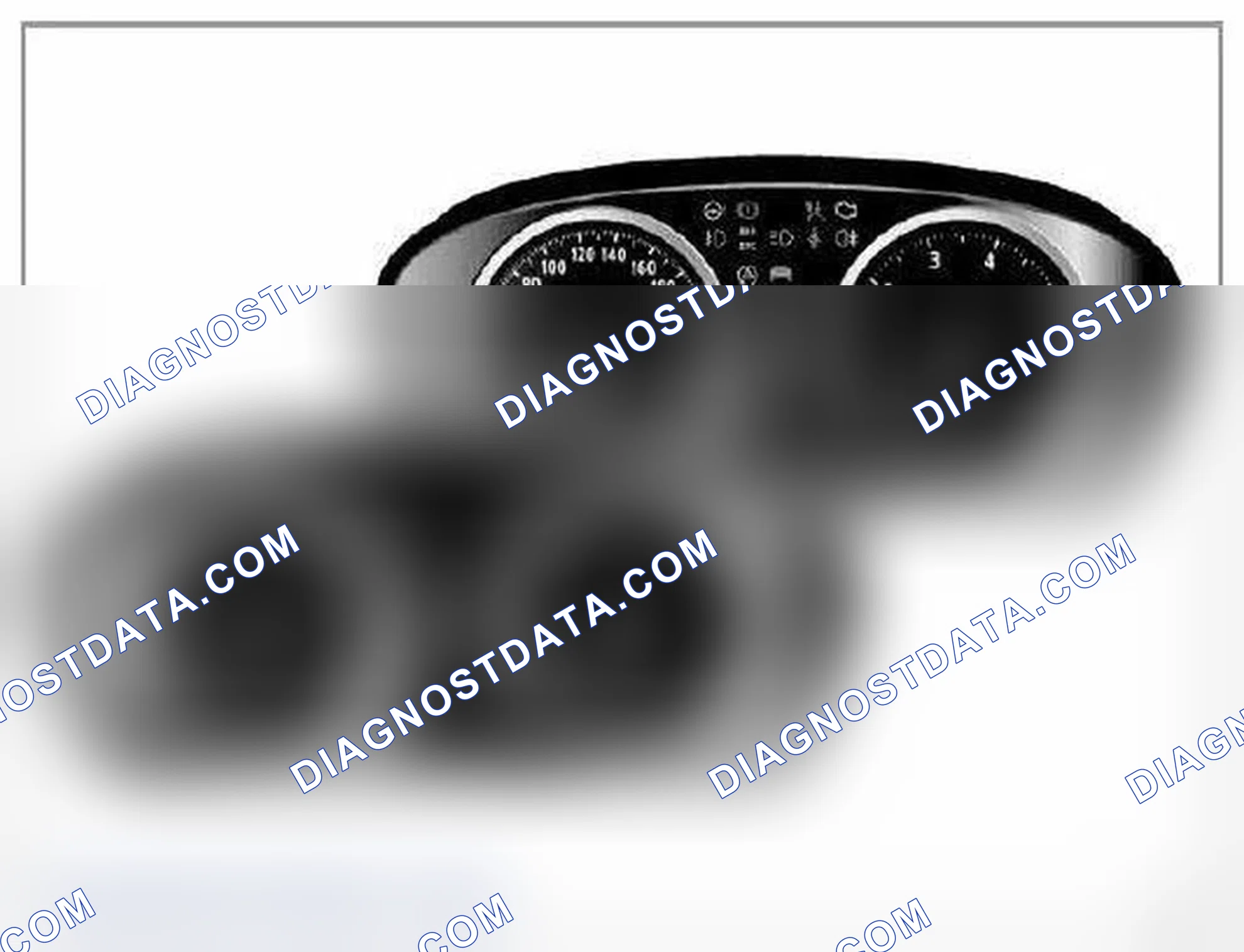 Scheme 110: Instrument Cluster E60, E61, E63, E64