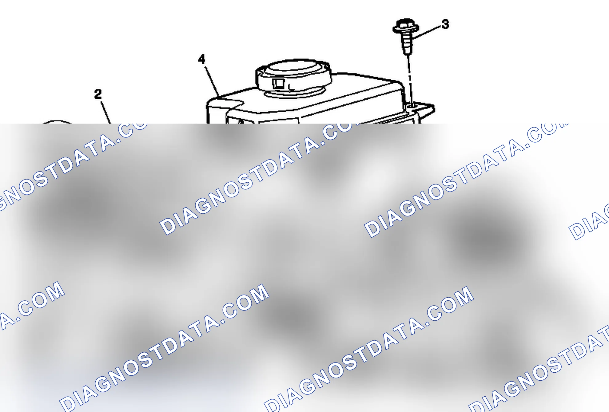 Scheme 4: Power Steering Fluid Reservoir Replacement (V6)