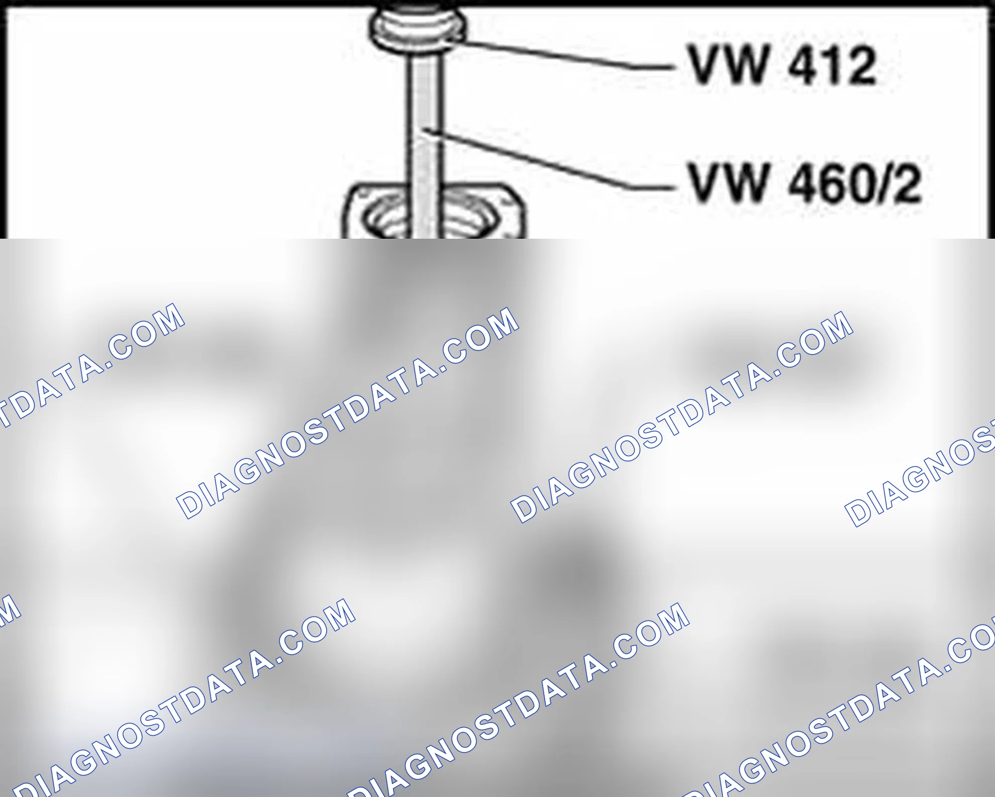 Scheme 80: Pressing off drive pinion from inner race/tapered roller bearing